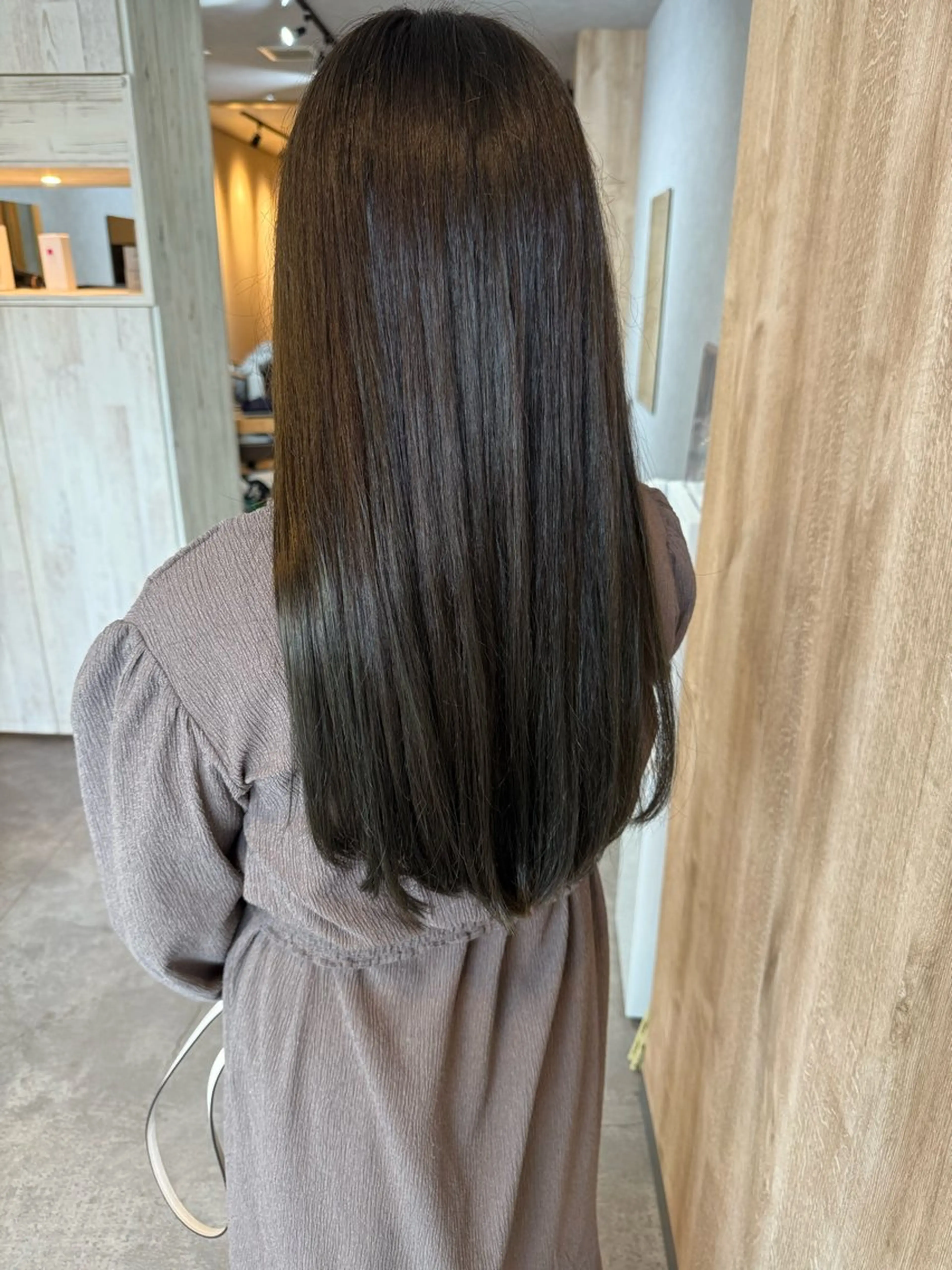 ロング カラー カット ヘアカラー Bish Yanaのヘアスタイル