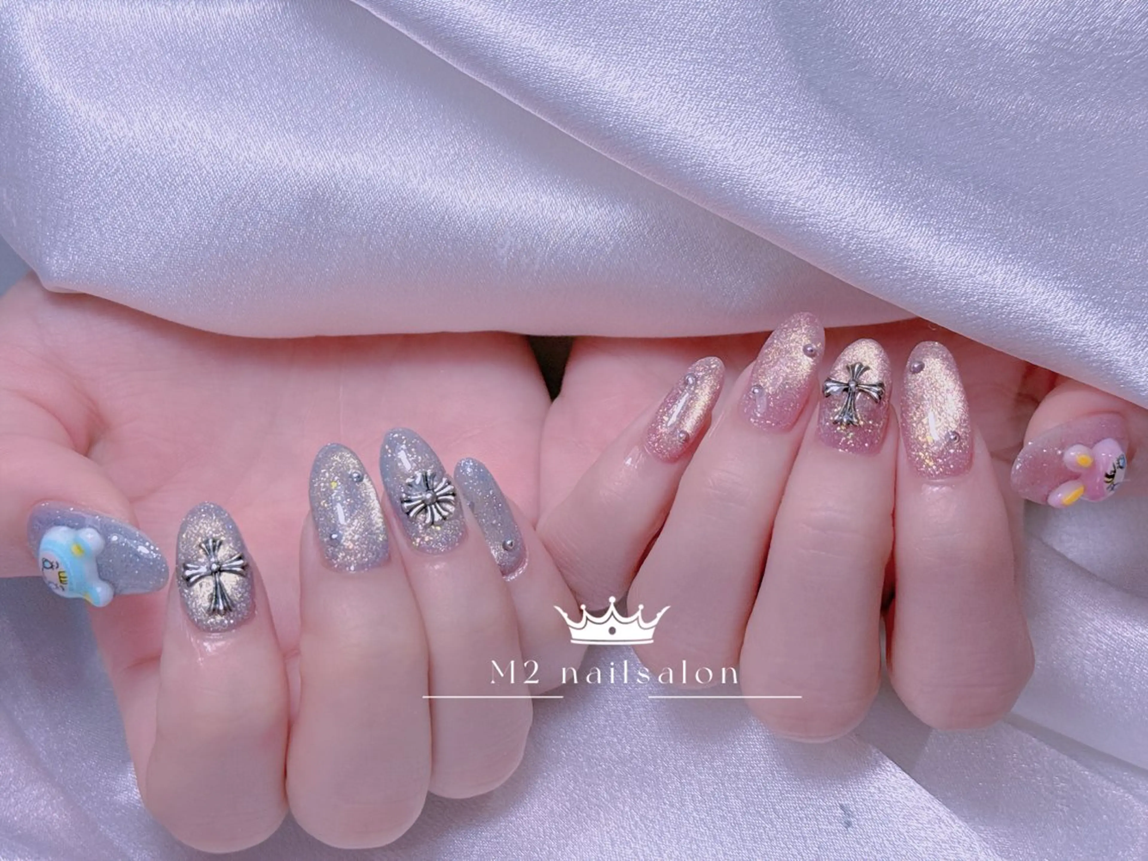 ネイル ハンドネイル 長さだし専門店 M2　rikaのネイルデザイン