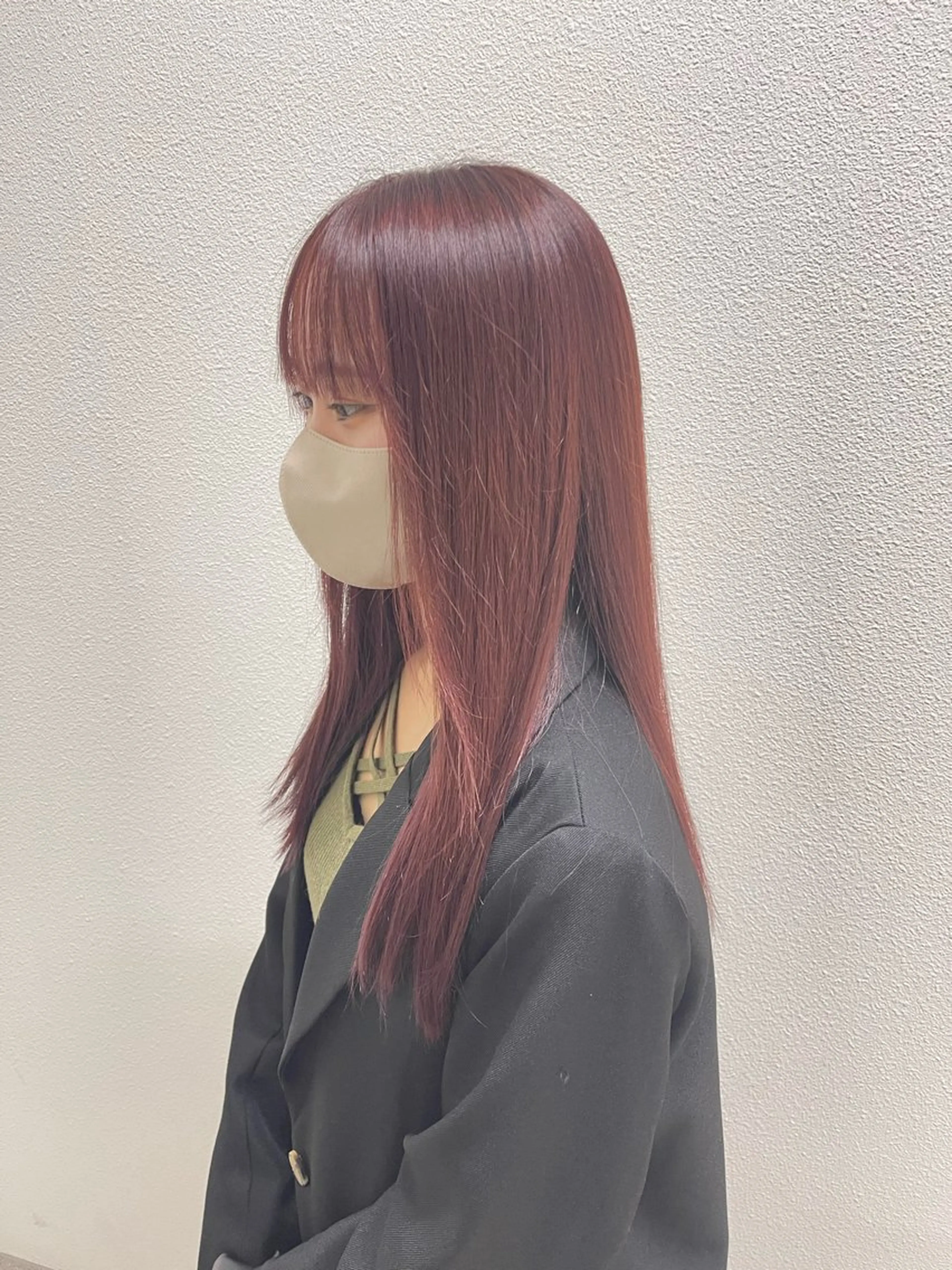 カット、オーガニックカラーの写真