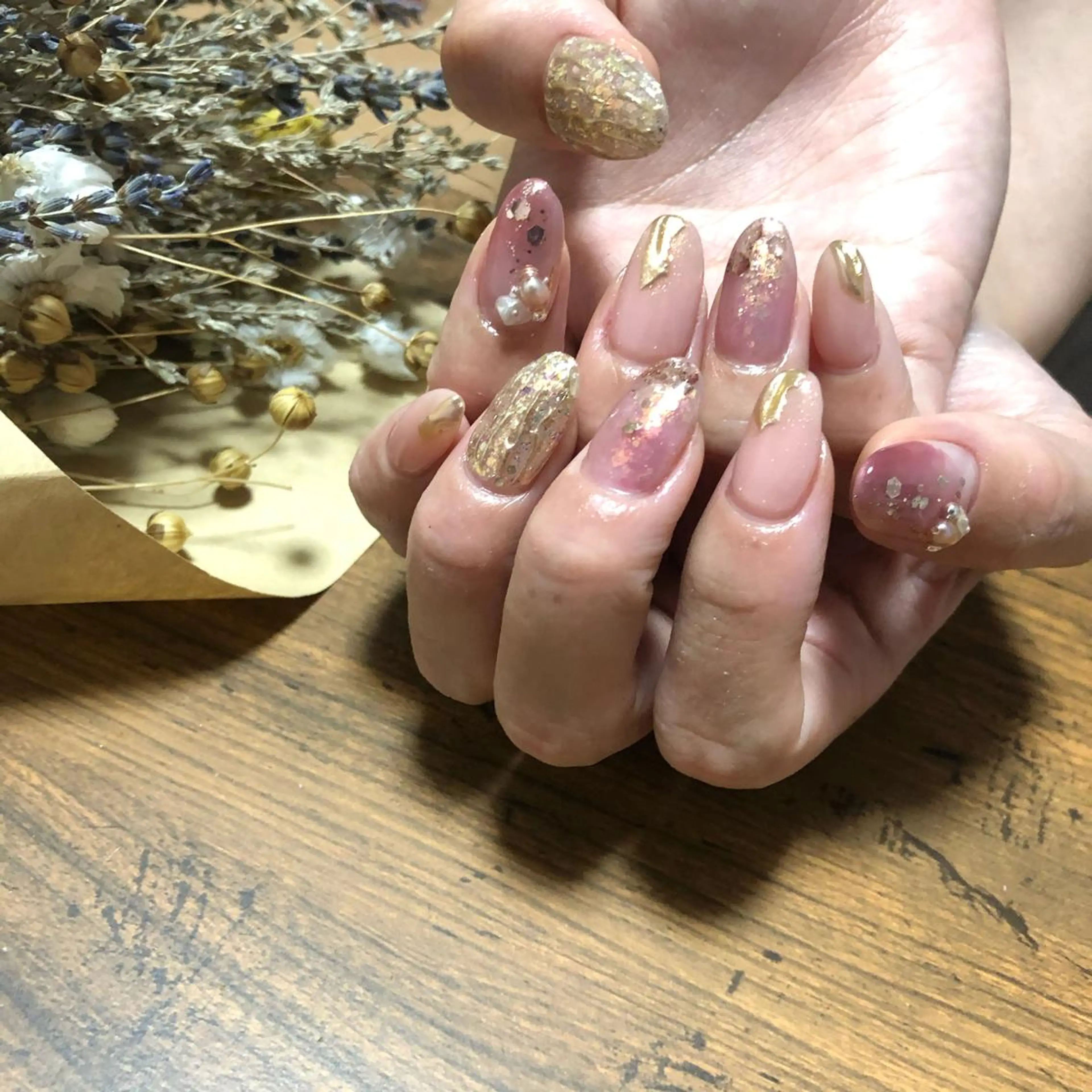 ネイル ハンドネイル Risa　/ EARTH小山のネイルデザイン