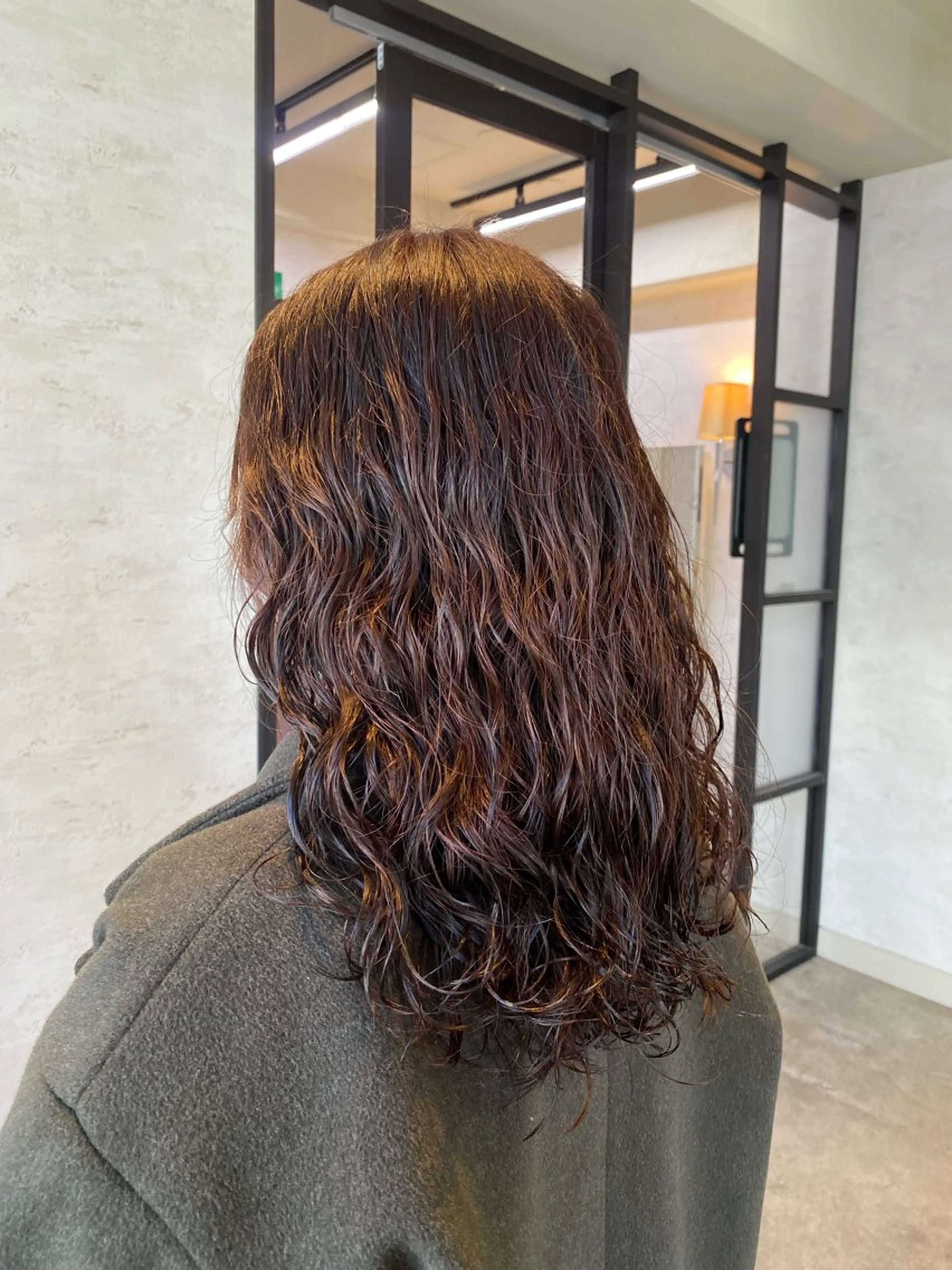 セミロング パーマ カット パーマ トリートメント 🍓小野 紗由美🍓のヘアスタイル