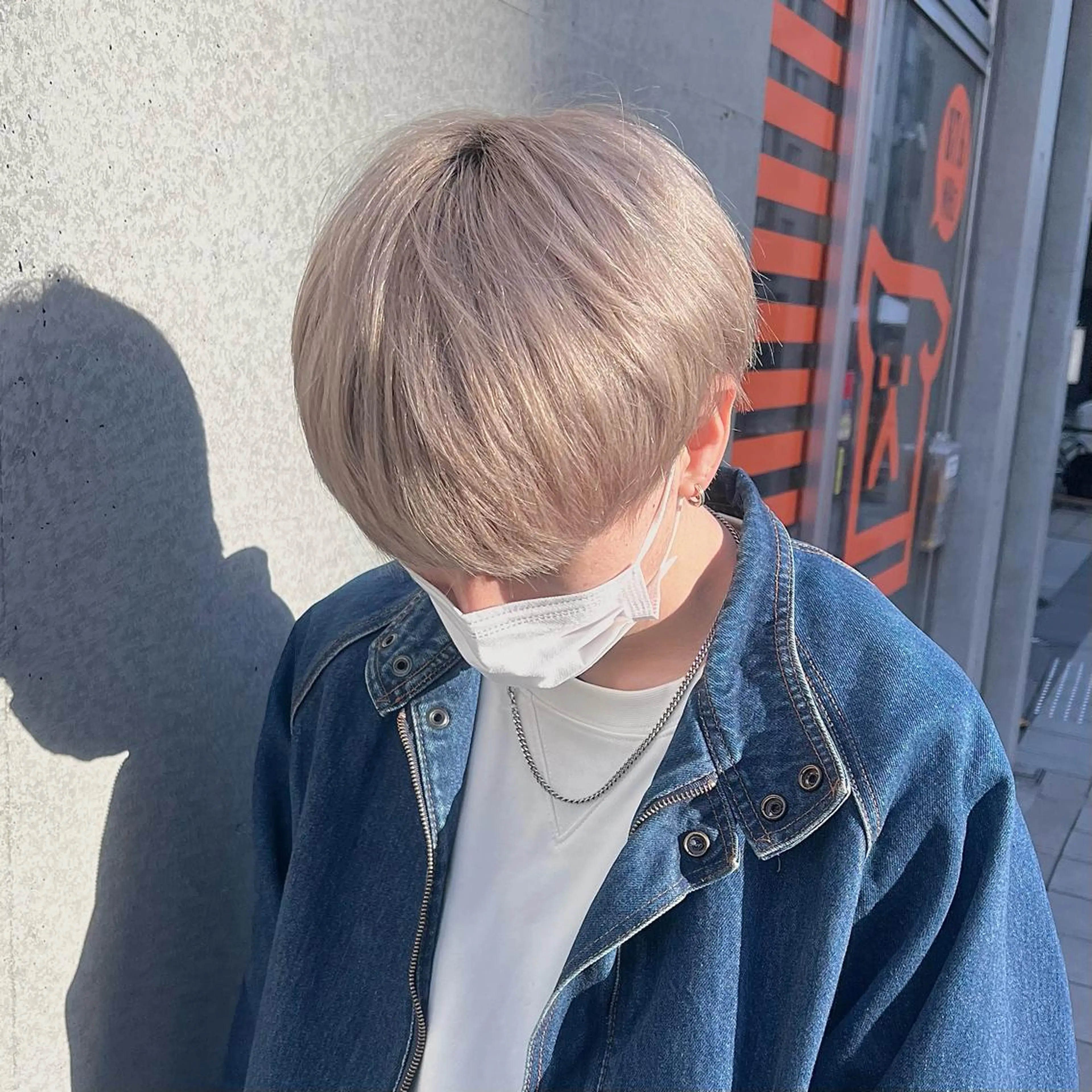 メンズ カット ヘアカラー トリートメント メンズ特化/パーマ/ メッシュ/竜成のヘアスタイル