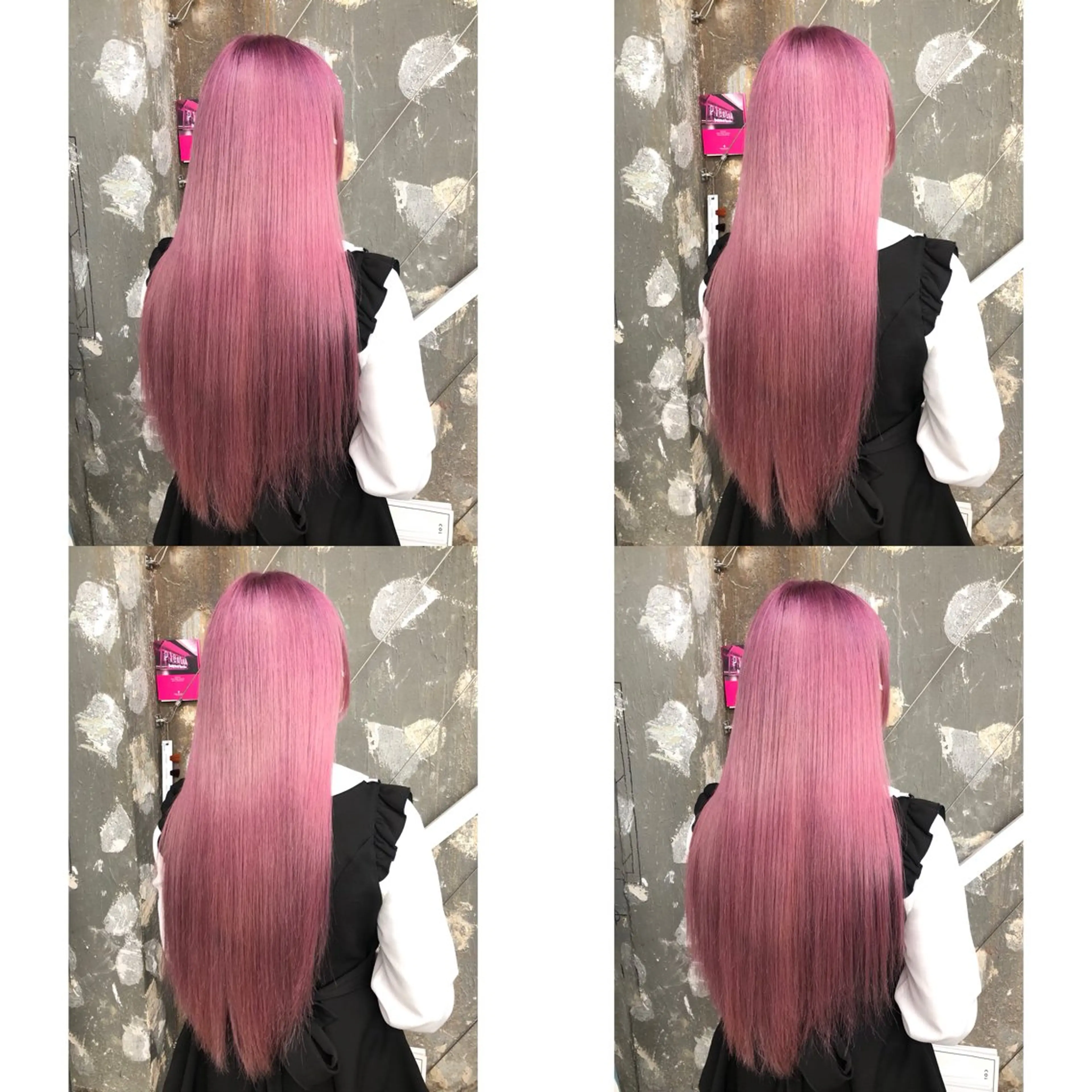 ロング カラー ブリーチ ケアブリーチ ハイトーンカラー ラベンダーカラー ラベンダーピンク 推しカラー✨ オタク美容師ユウカのヘアスタイル