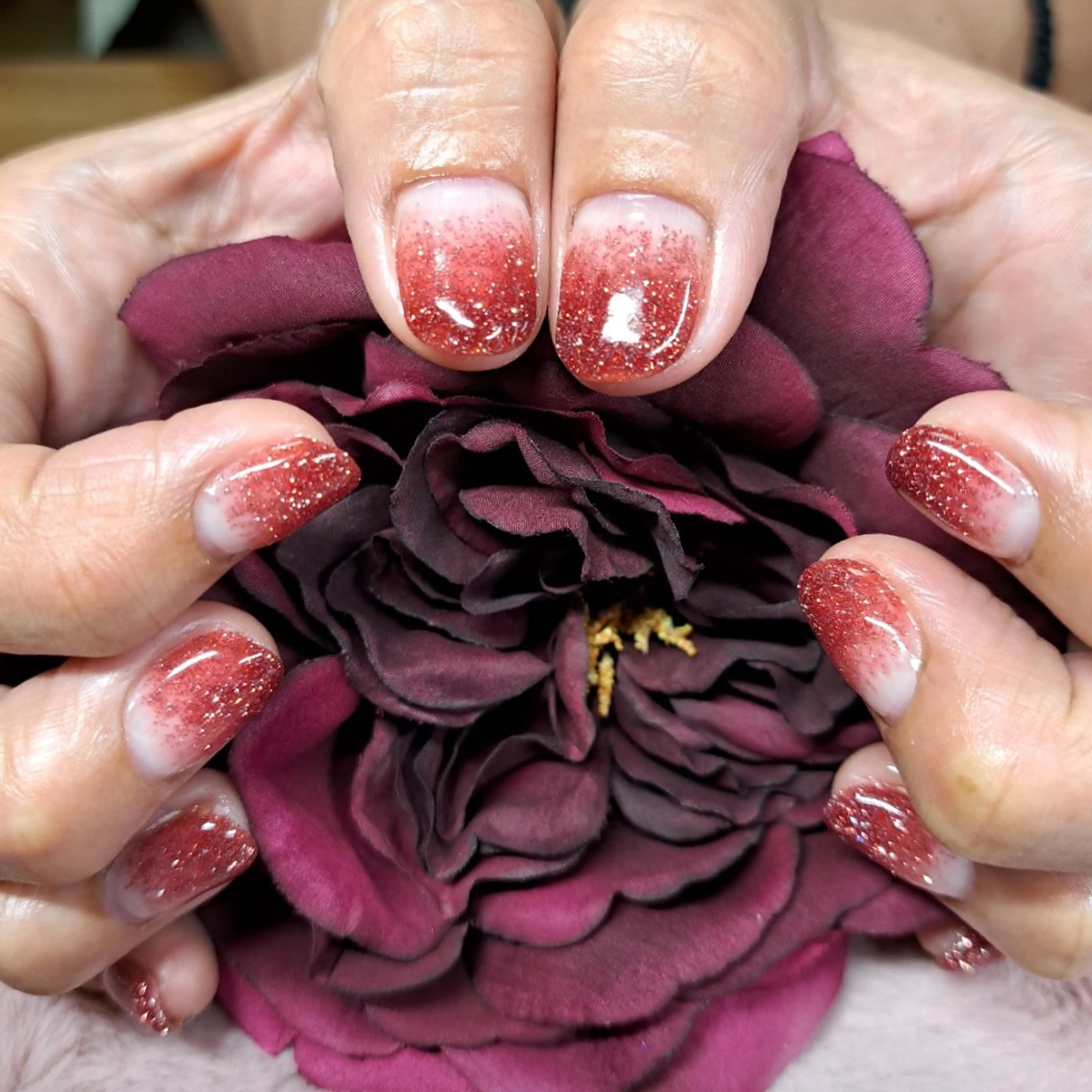 ネイル フラッシュネイル グラデーション HAYASHI  Nのネイルデザイン