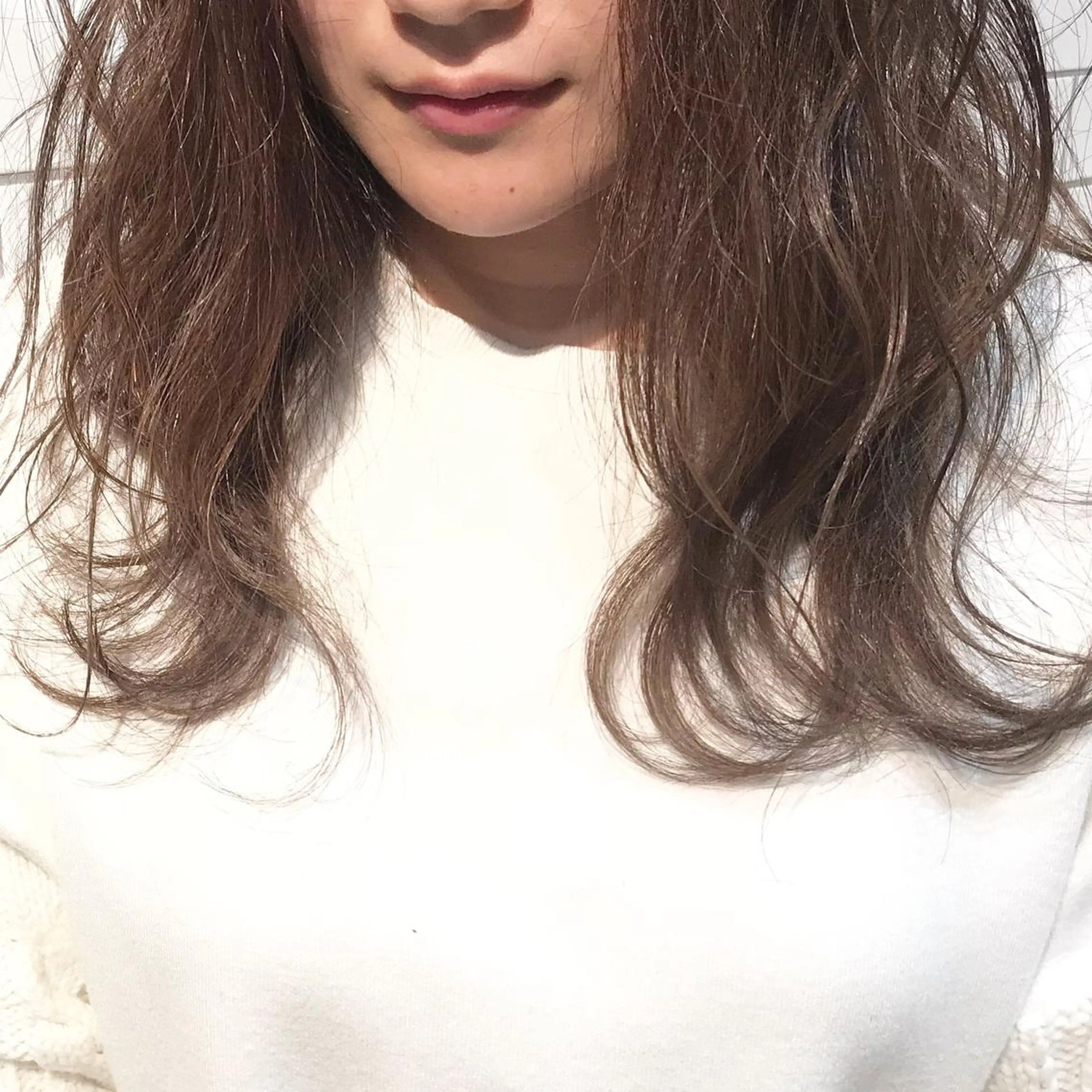 ミディアム カラー デザインカラー グレージュ ANBEL所属・ANBEL代表 西尾裕樹のヘアスタイル