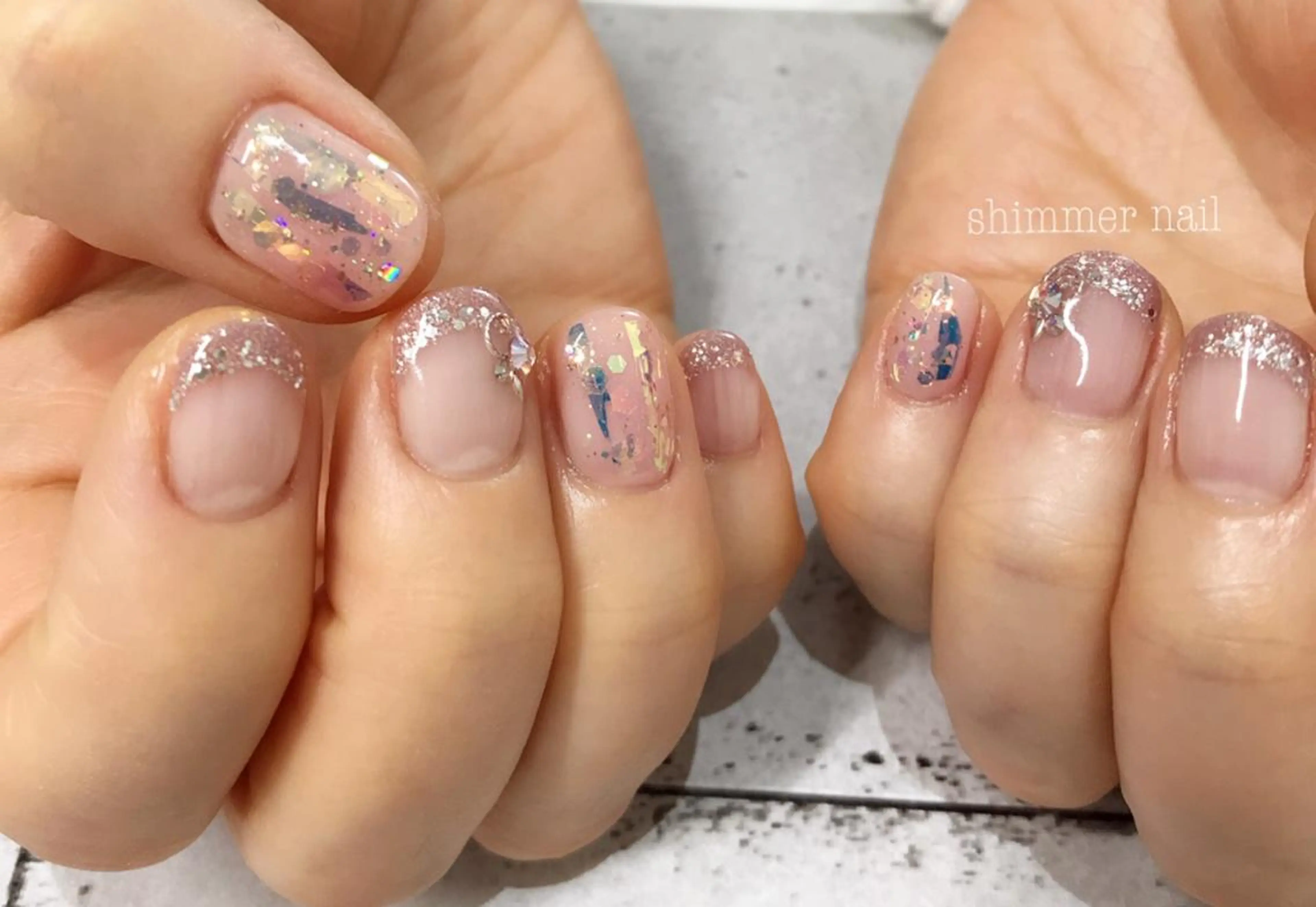 ネイル Shimmer Nail所属・Shimmer Nail⋆*✩のネイルデザイン