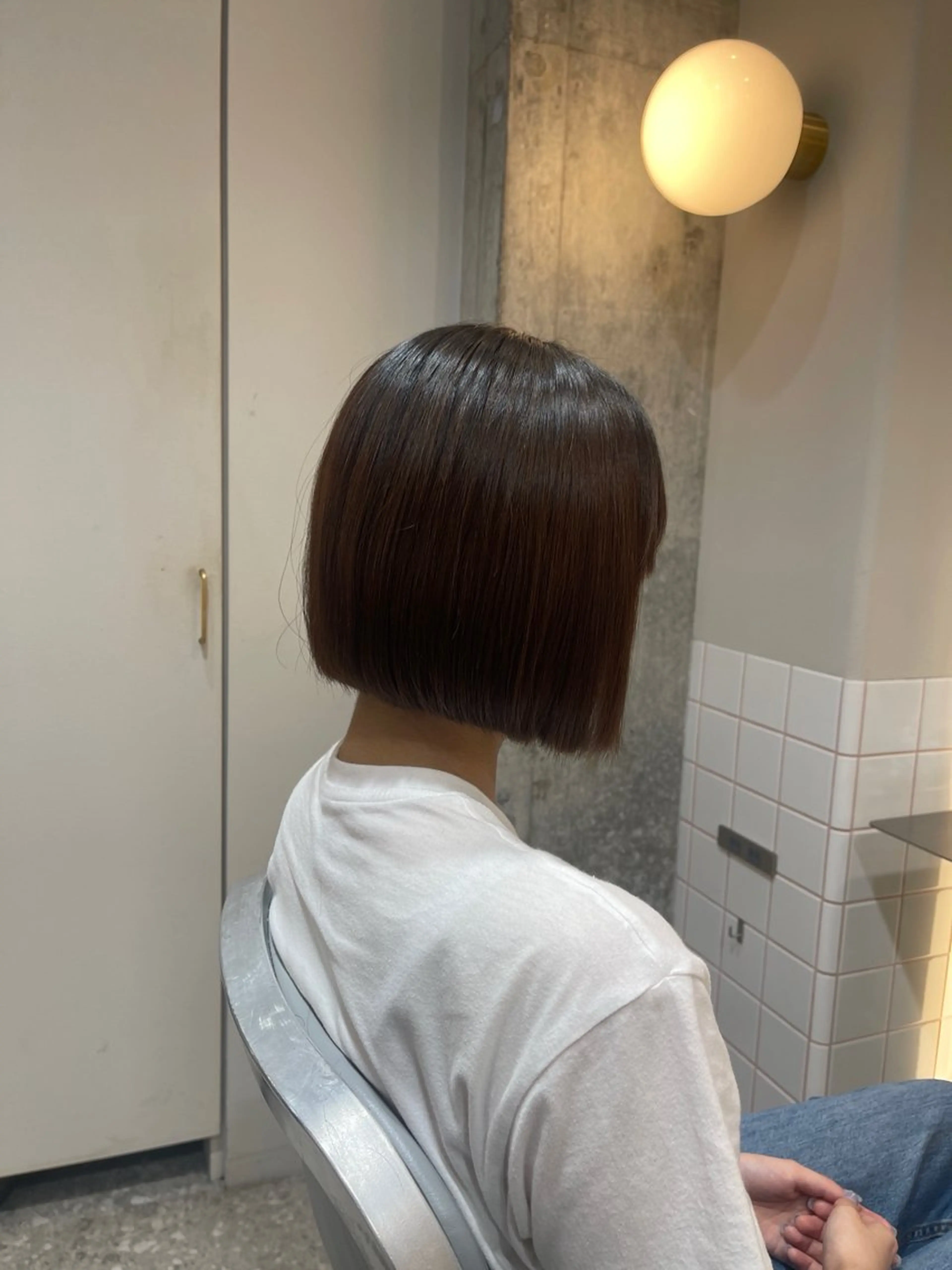 ショート 髪質改善サロン　sea shinjuku所属・新宿/韓国風レイヤー /艶カラーRionaのヘアスタイル