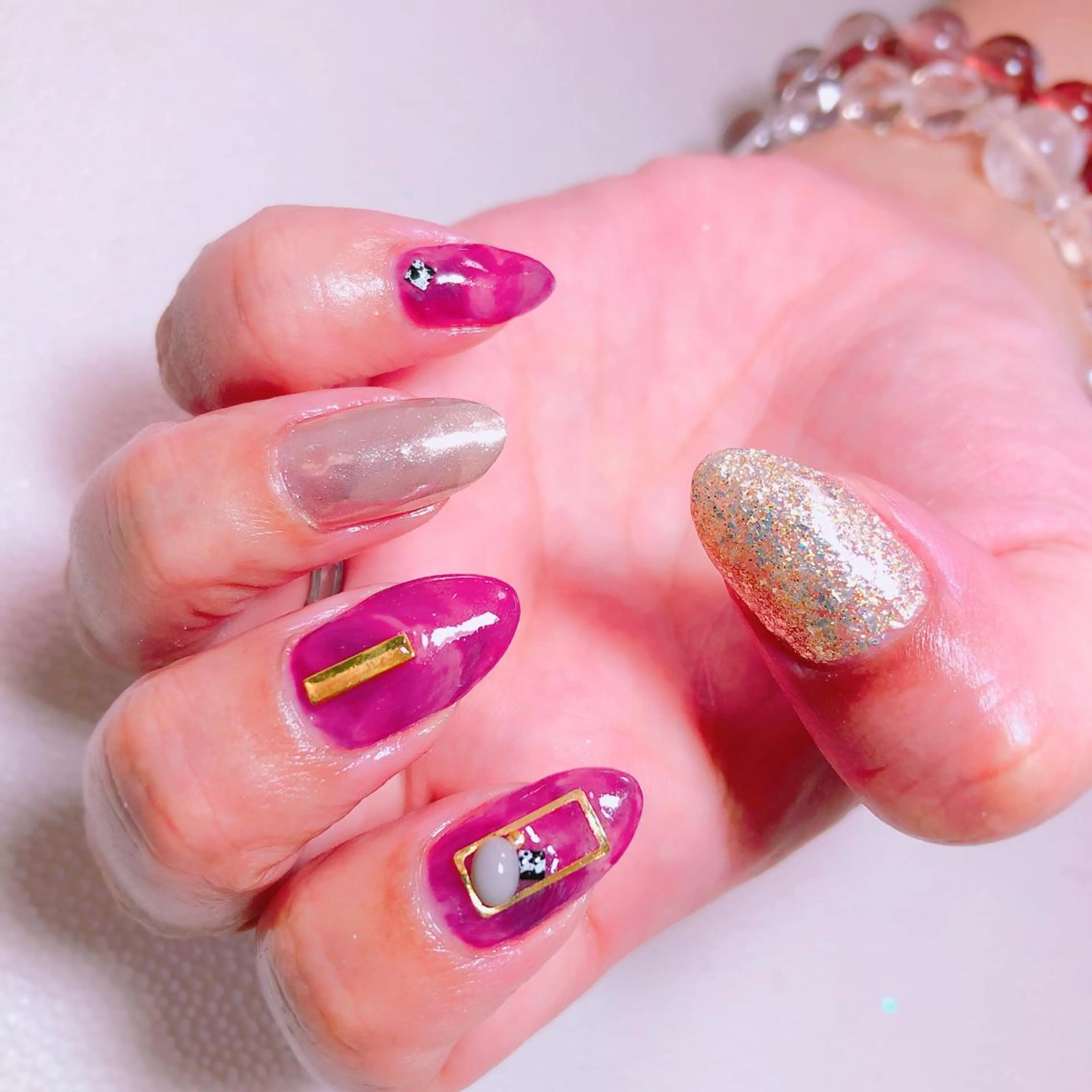 ネイル Aim* 深爪・自爪育成専門店のネイルデザイン