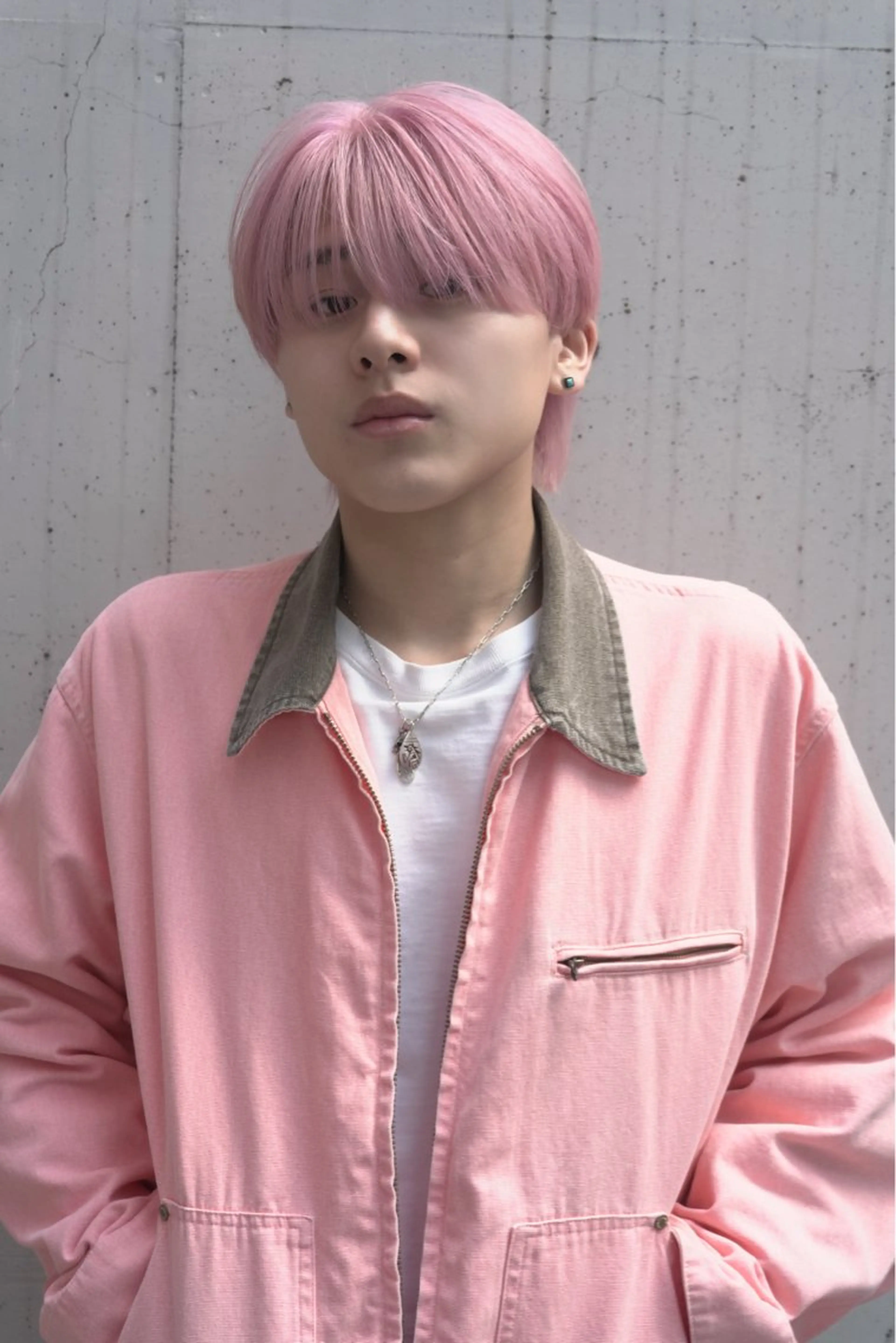 カラー メンズ カット ヘアカラー メンズ/マッシュ Hikaruのヘアスタイル