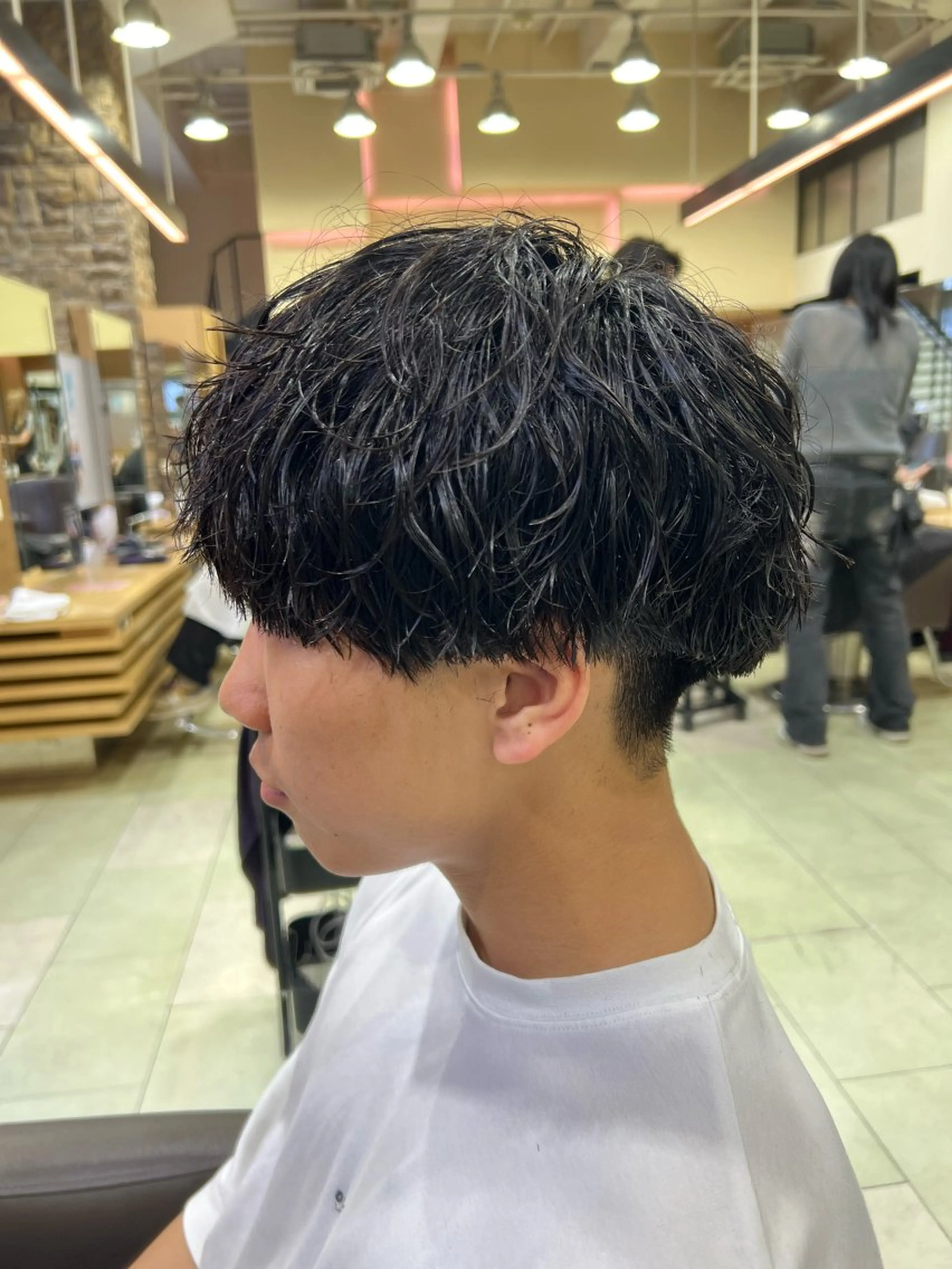 パーマ メンズ メンズカット松戸/韓 国/メンズパーマ航太のヘアスタイル