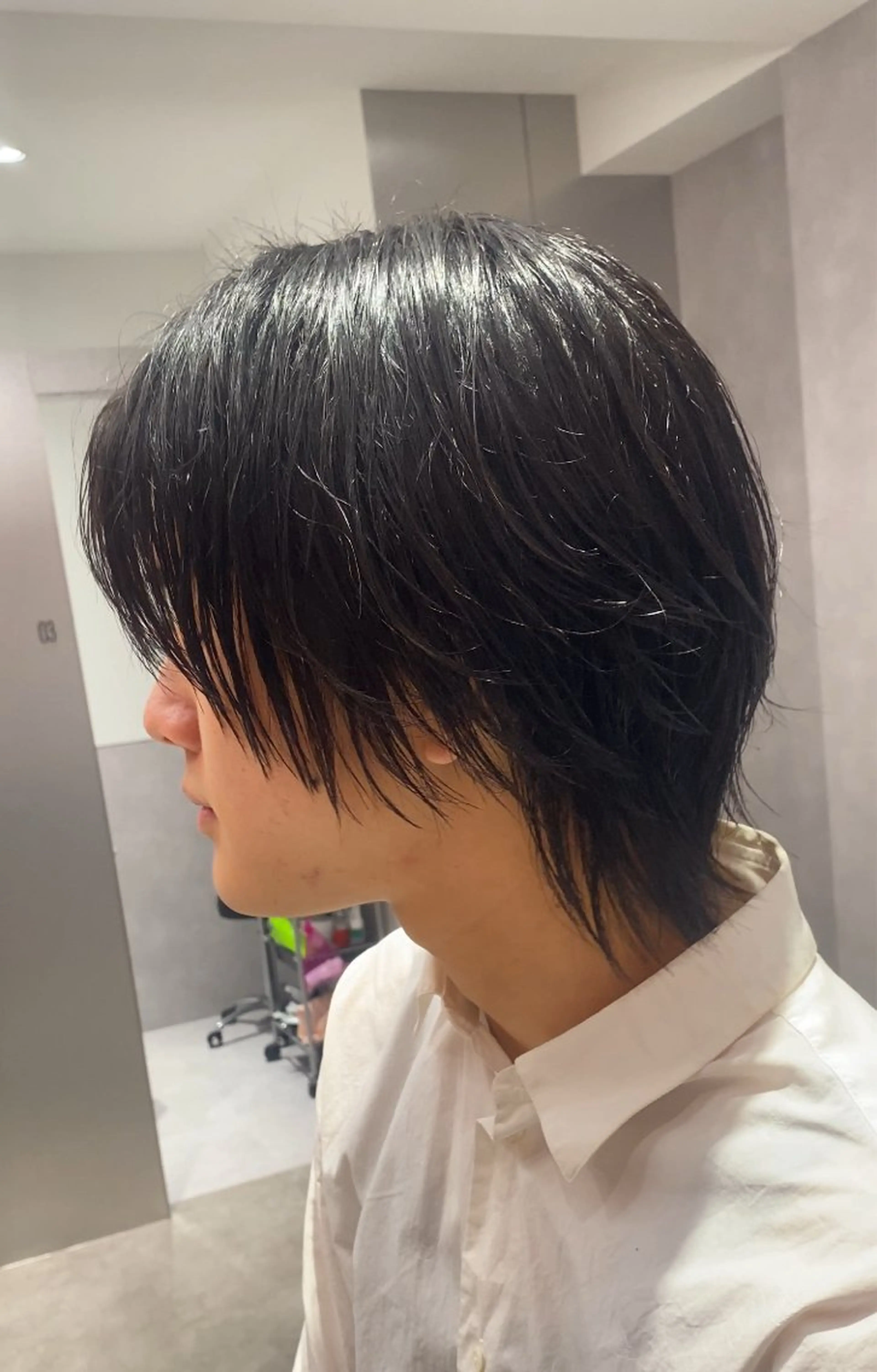 ミディアム カット 💎ブリーチ/パーマ /新宿/モリオのヘアスタイル