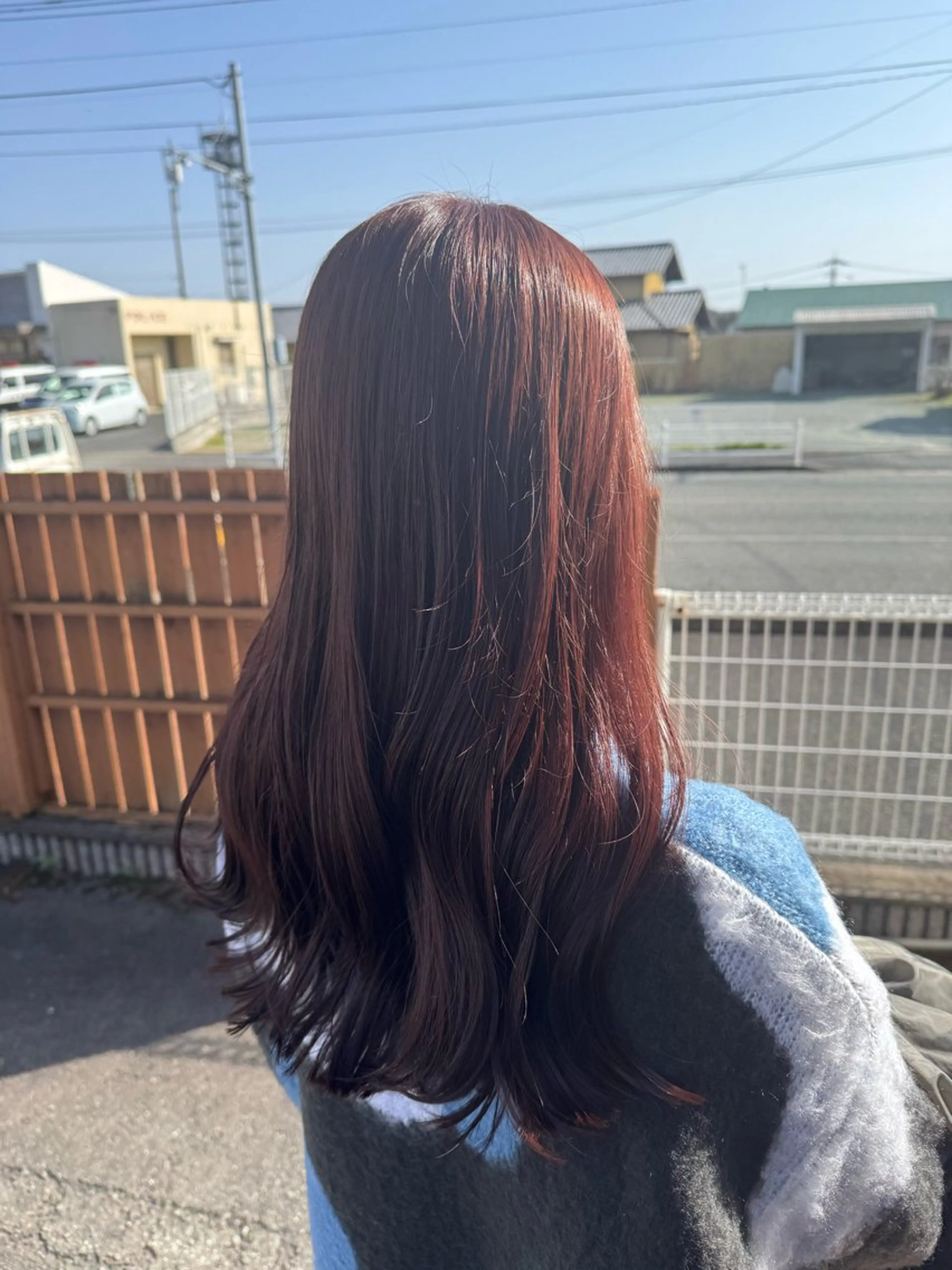 セミロング カラー hair  make sweet所属・🤍モデル募集 🤍🐶Ruka🐶のヘアスタイル