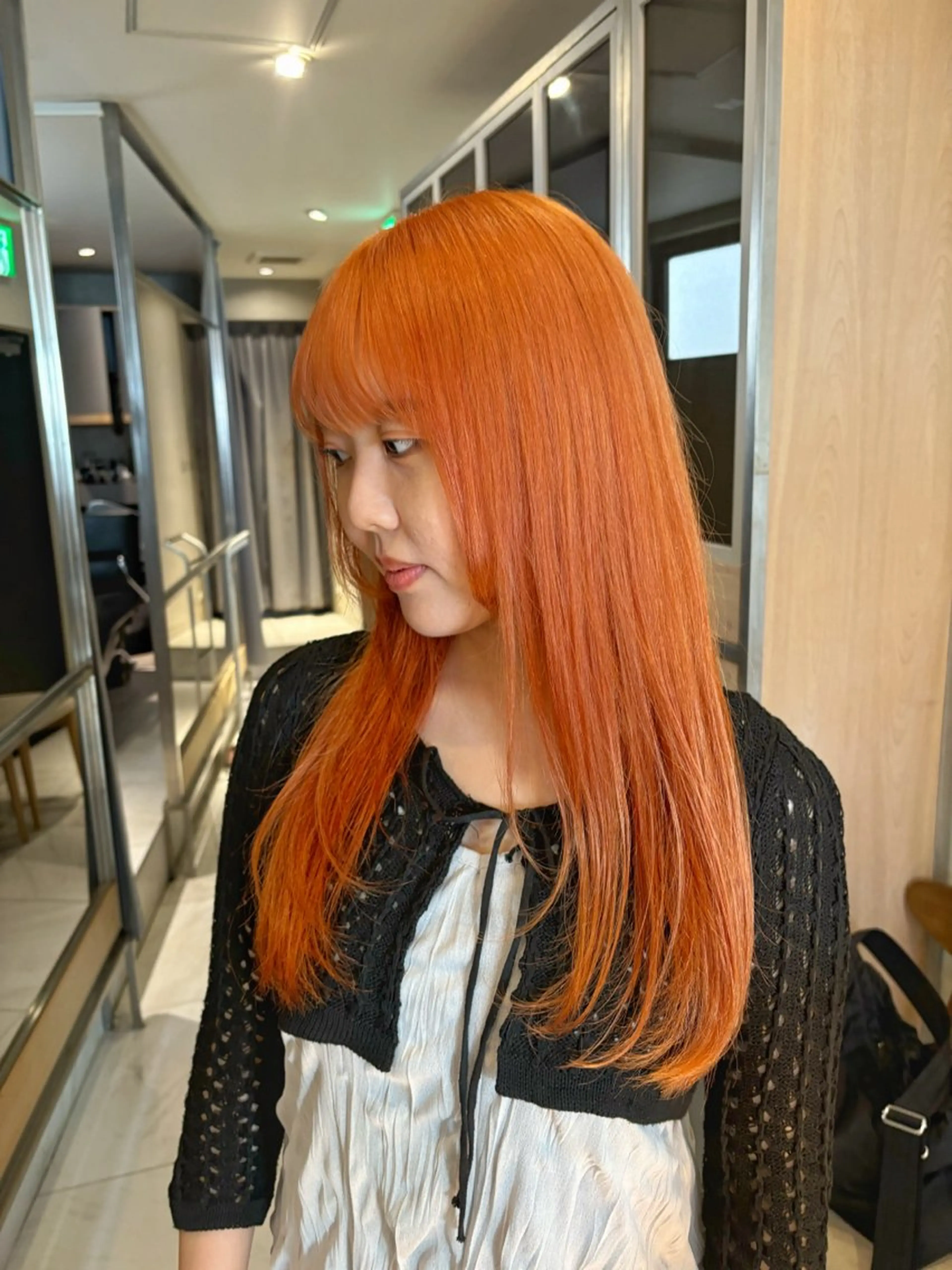 ロング カラー ヘアアレンジ 艶髪/レイヤーカット 🐣misakiのヘアスタイル