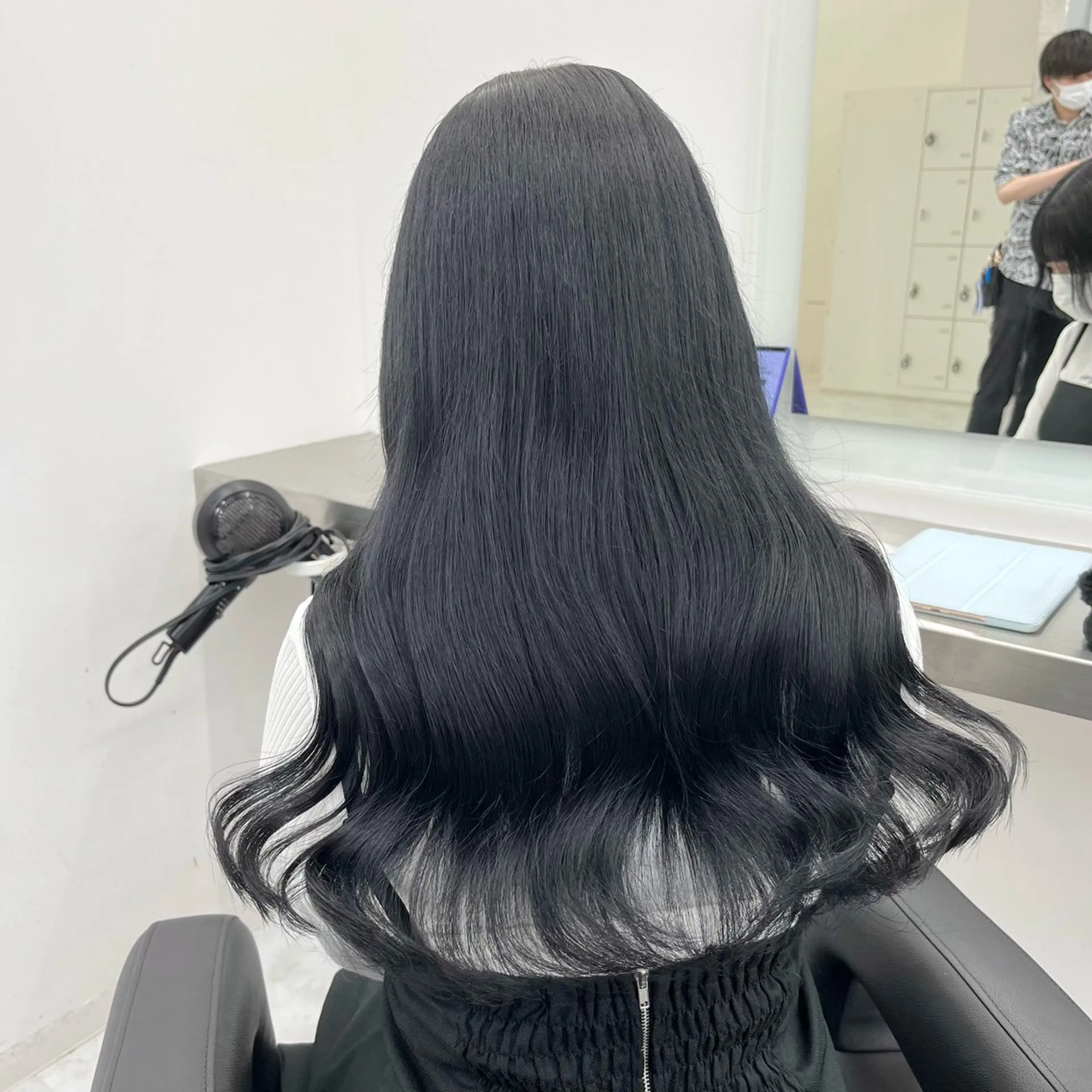 ロング カラー ヘアアレンジ ヘアカラー トリートメント ヘッドスパ ヘアセット ‎🤍韓国ボブ/ 縮毛矯正🪽‪ひかりのヘアスタイル