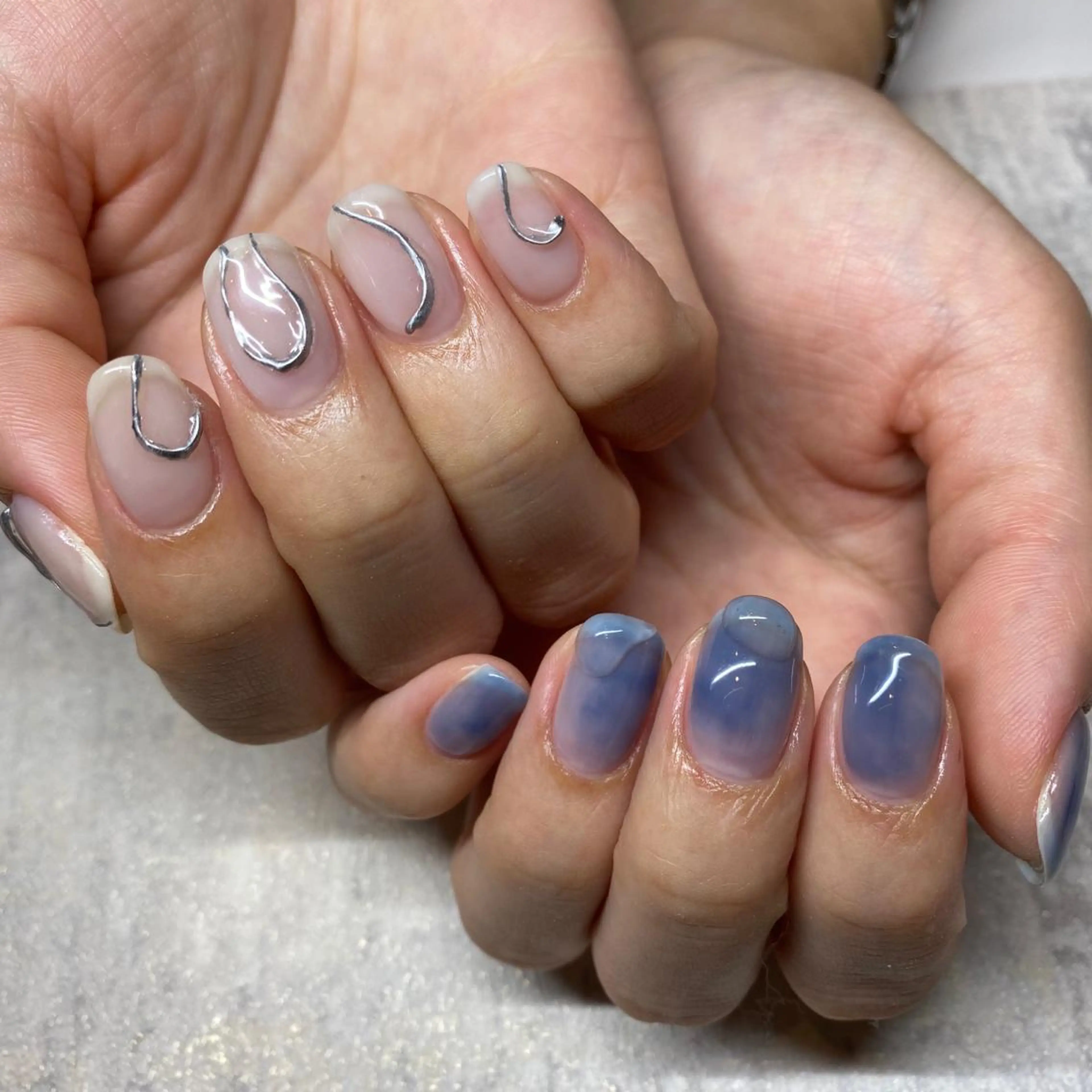 ネイル ハンドネイル NORA nail UMEDAのネイルデザイン