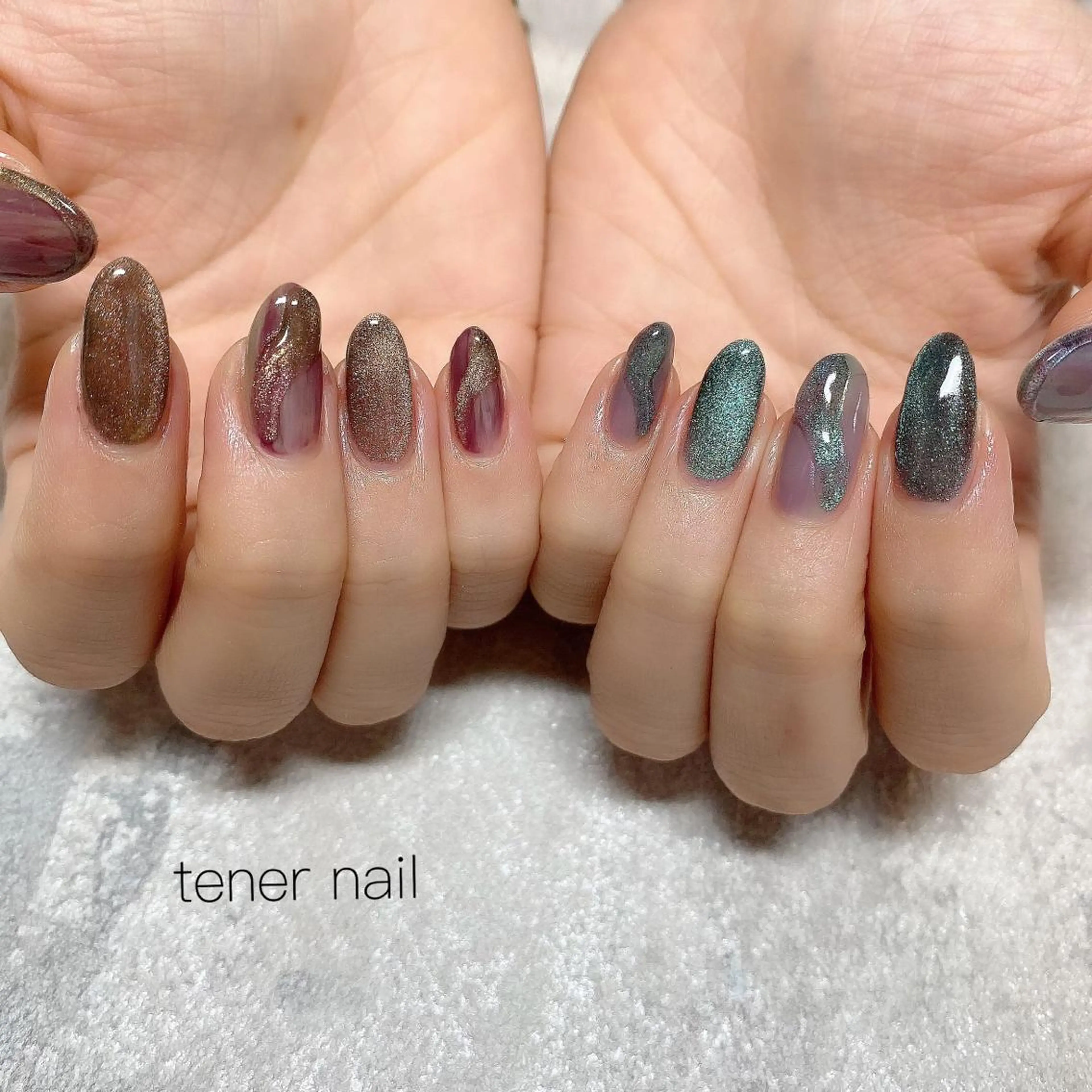ネイル マグネットネイル tener  nail  テネルネイル所属・テネルネイル tener nailのネイルデザイン