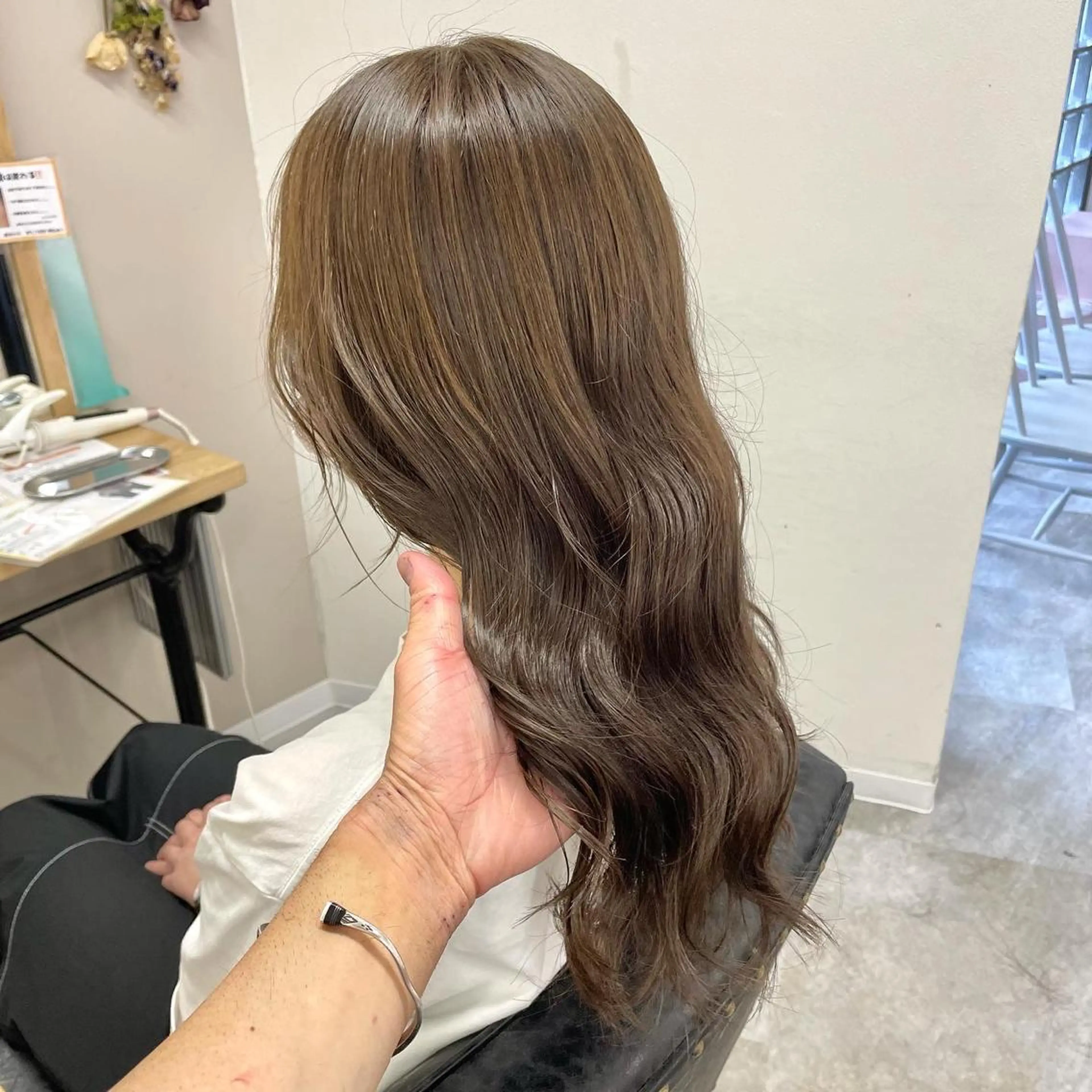 ロング カラー 🔵暗髪　特化🔵 梅田・増田のヘアスタイル