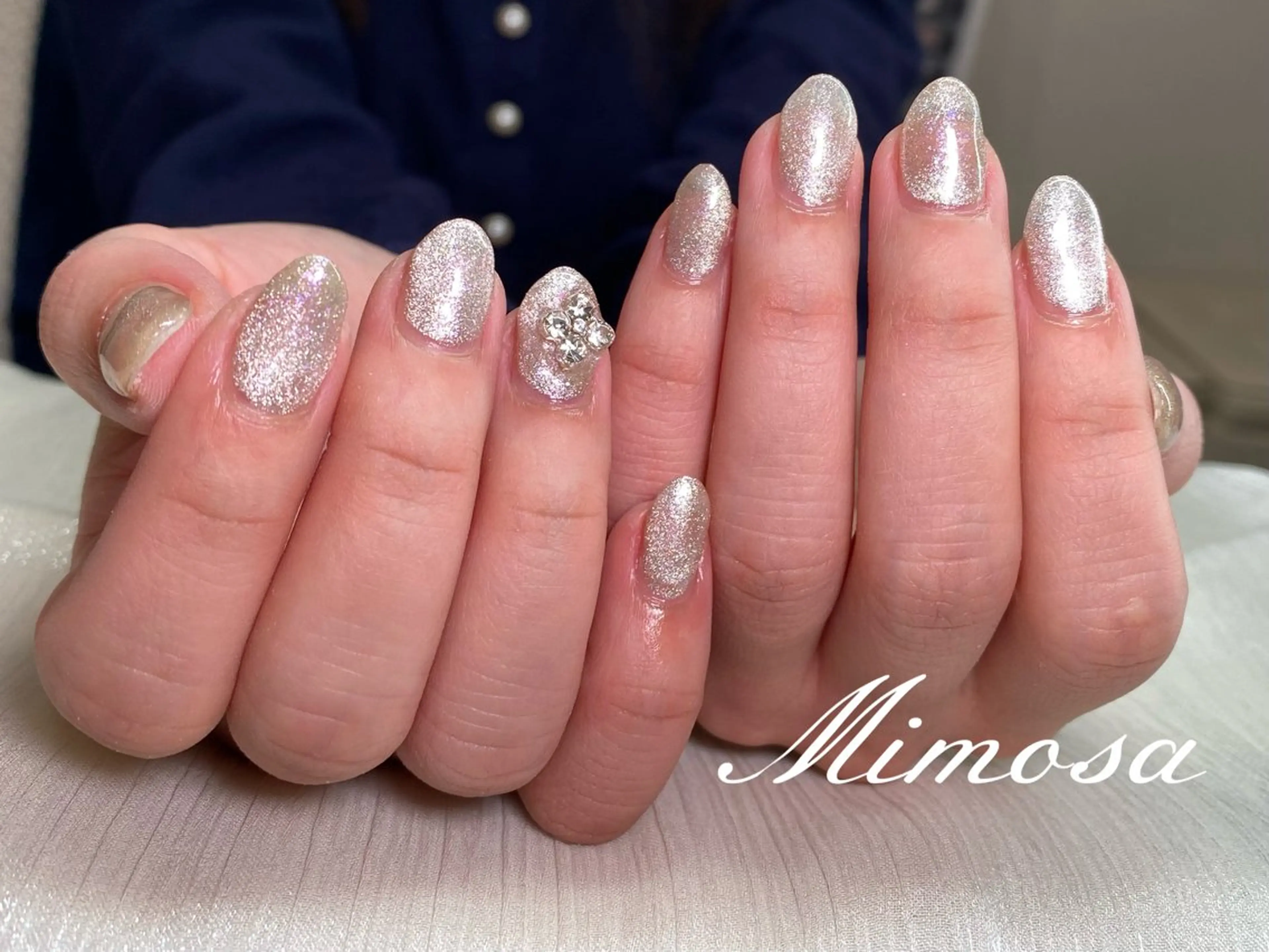 ネイル ハンドネイル 💛Mimosa💛 吉祥寺のネイルデザイン