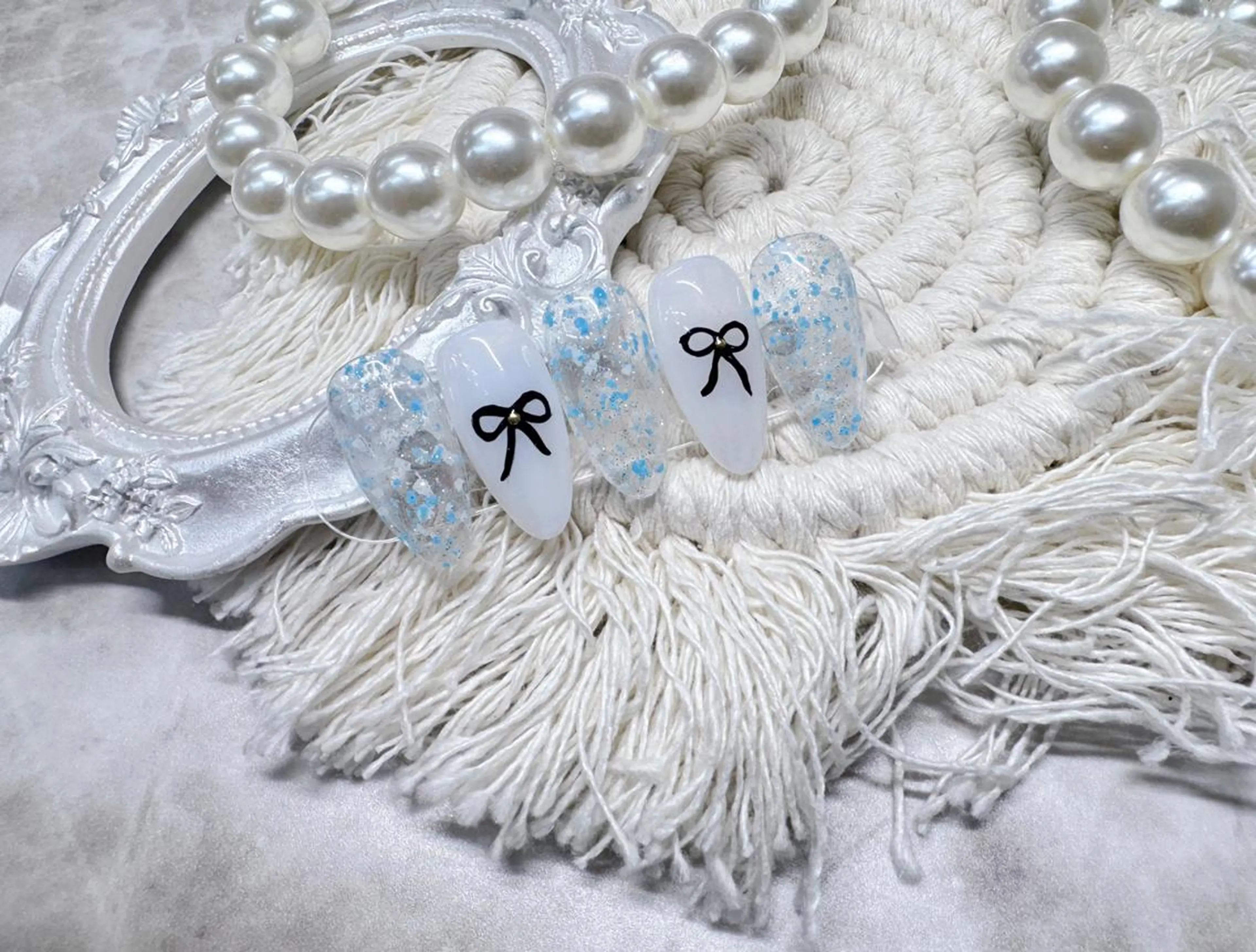 ネイル ハンドネイル ハンドケア (∩_∩)ミモネイル /eyelashのネイルデザイン