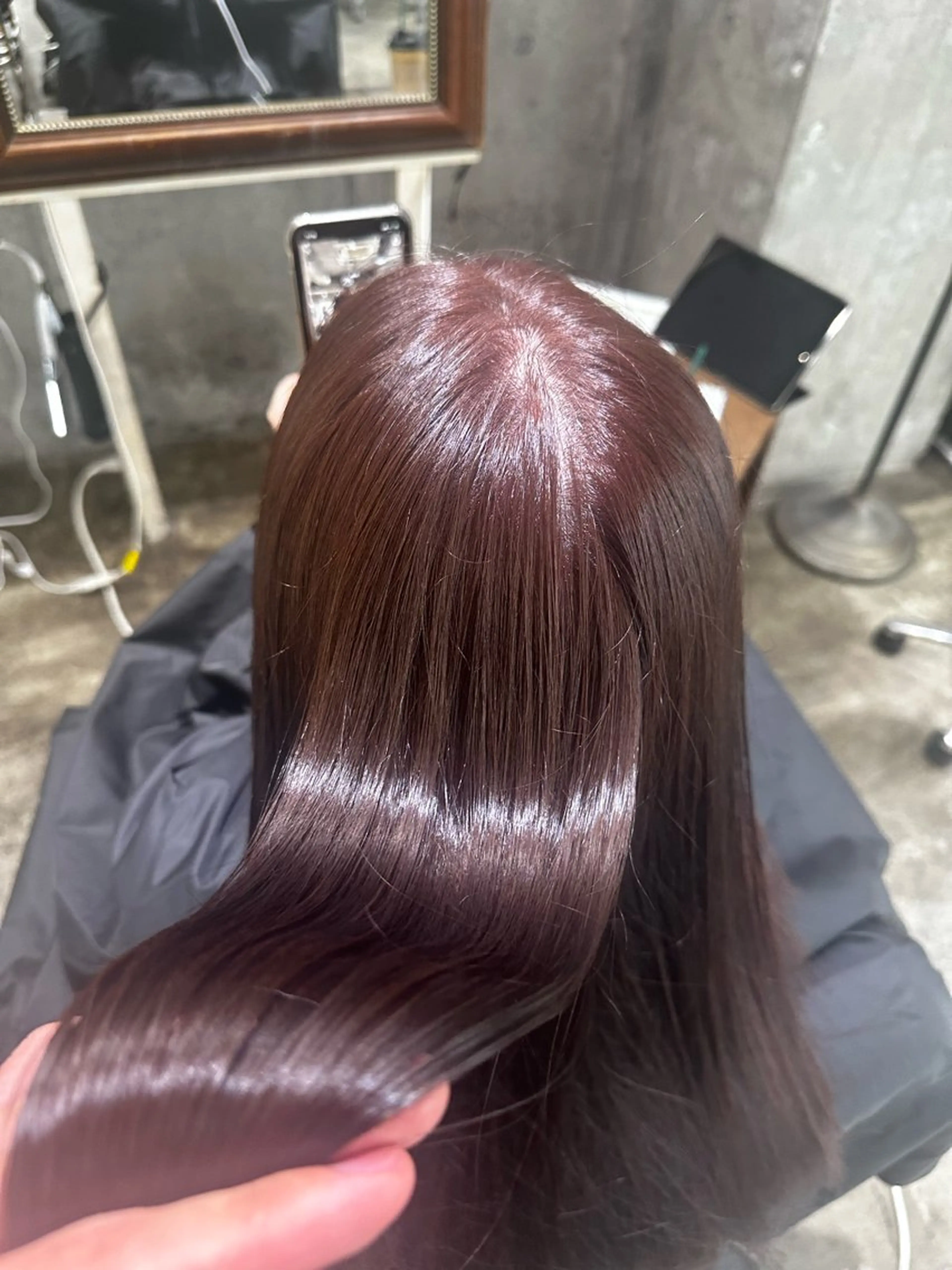 【💎ダメージレスカラー💎】ダメージを抑えて艶髪カラー🫧の写真