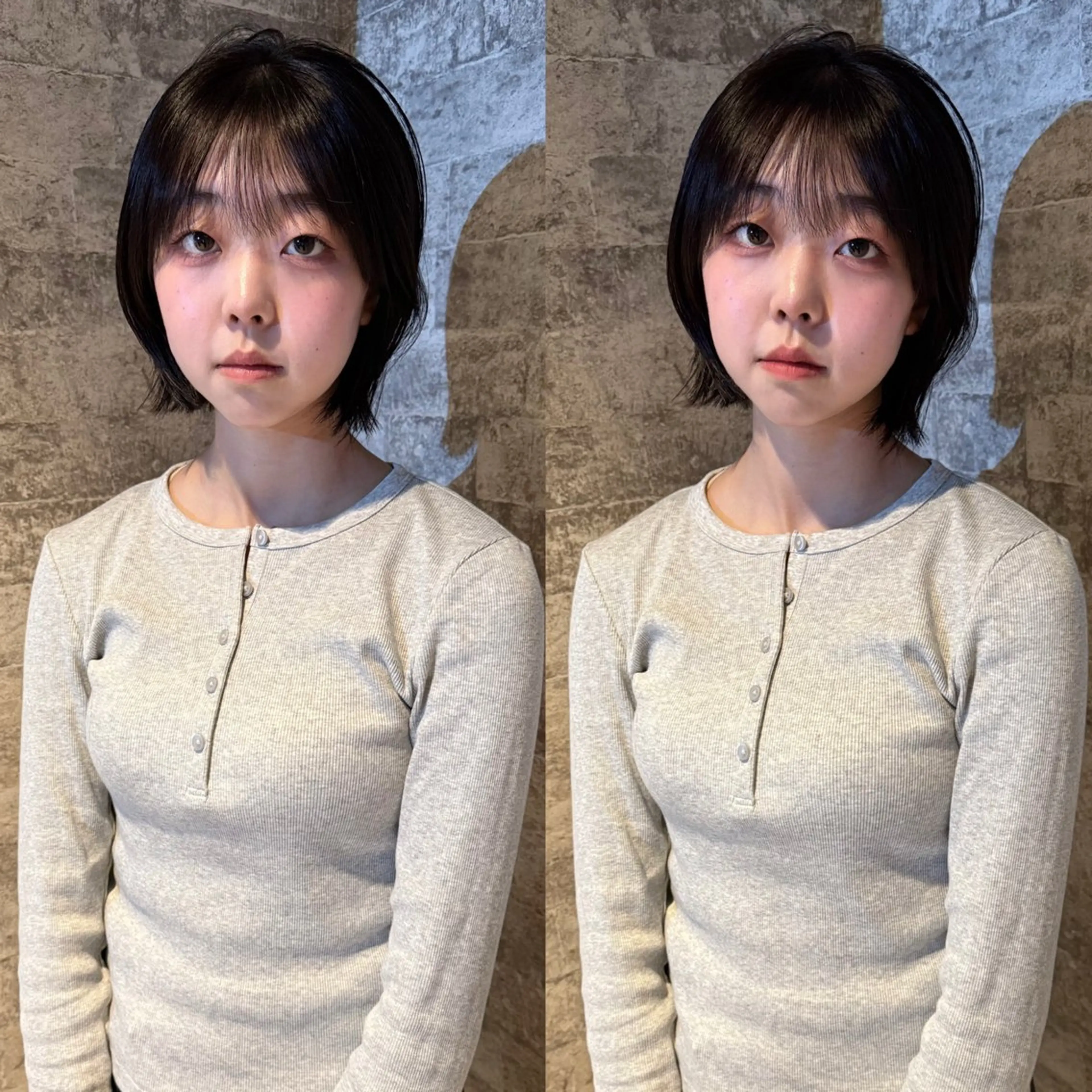 【mai オリジナル🥄】【ミニモ学割】カット+前髪ストレート+2stepトリートメント🧺の写真