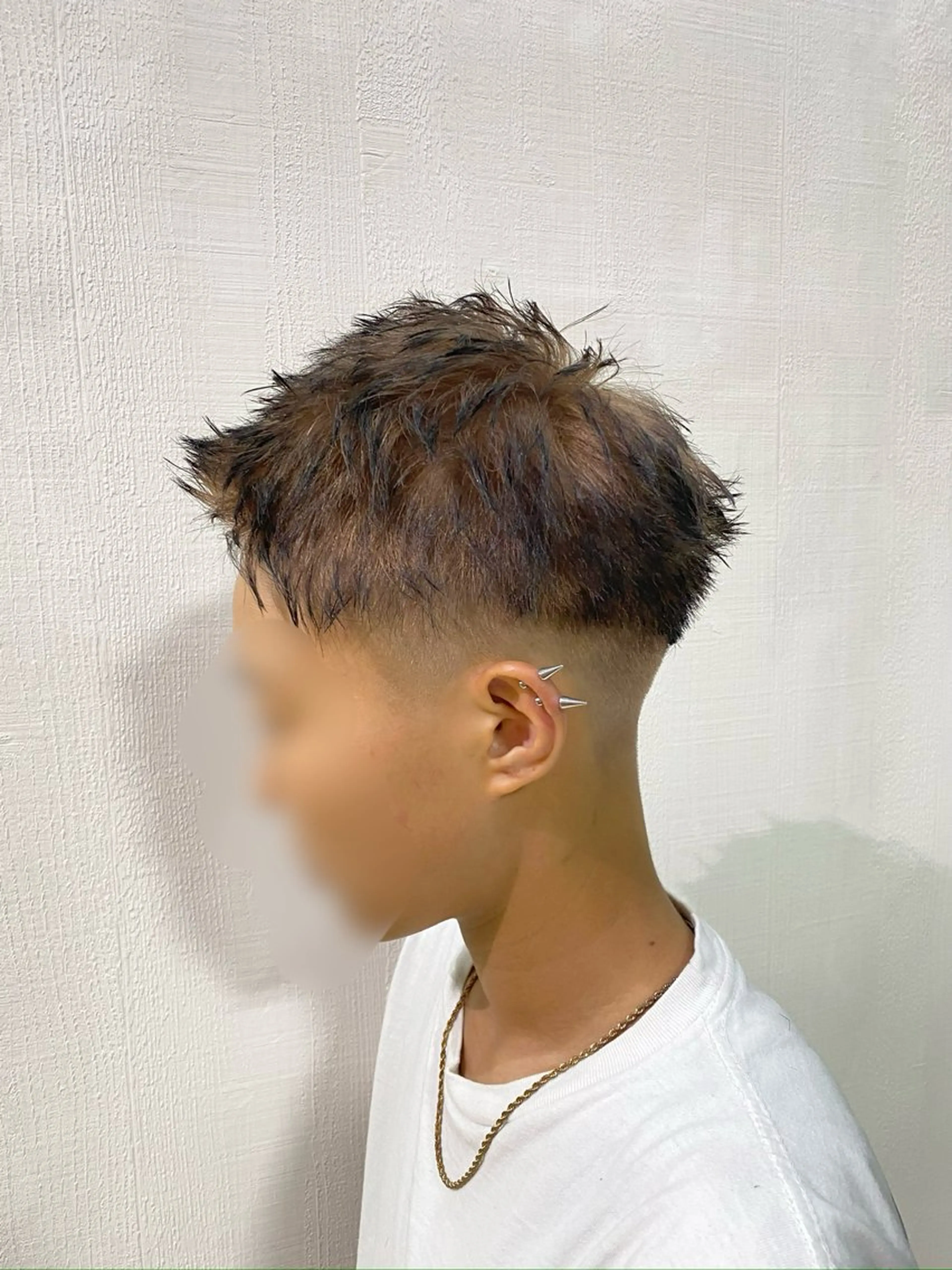 カラー ヘアカラー 杉森 蘭琉のヘアスタイル