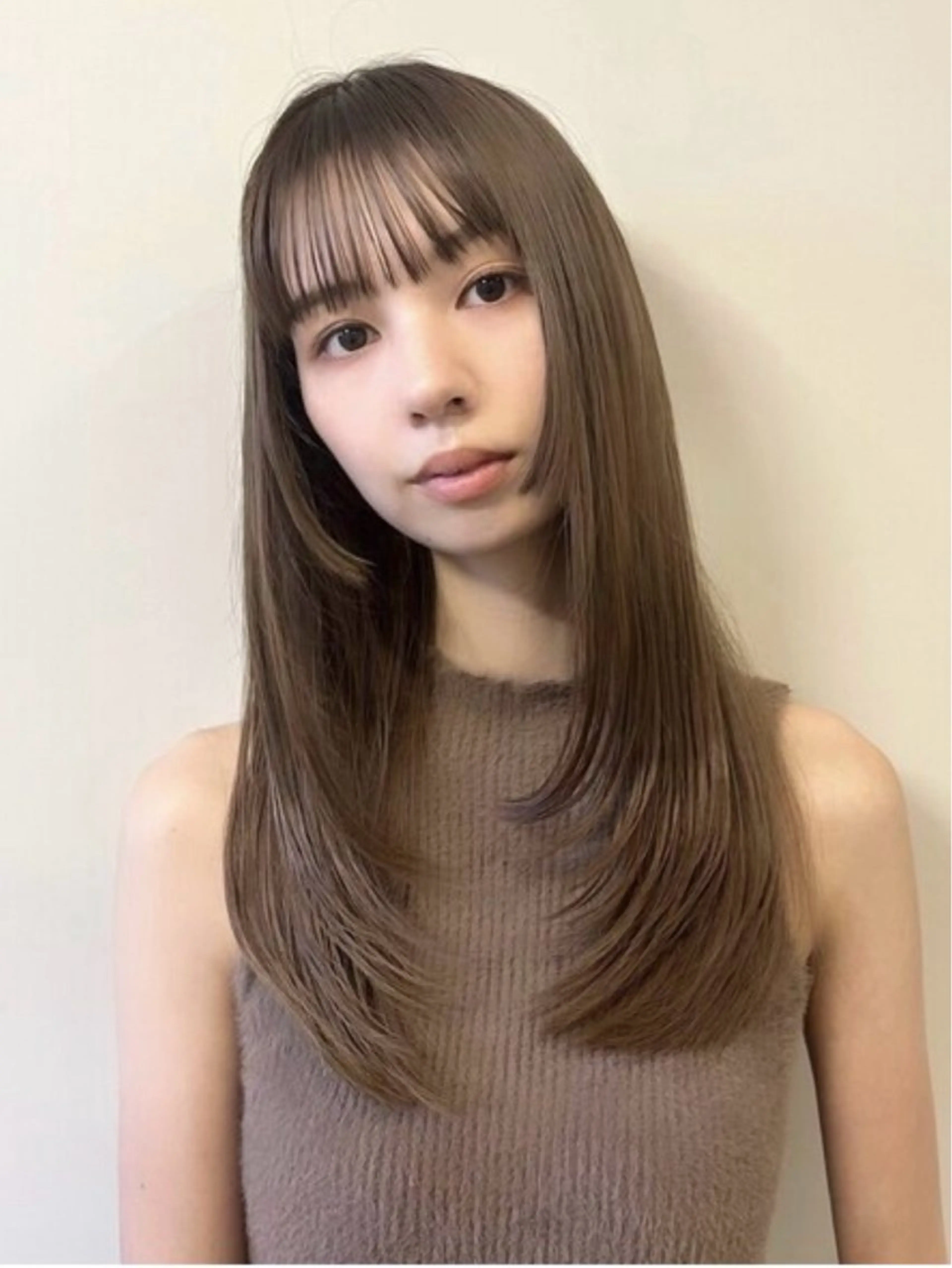 ロング カラー レイヤーカット rise /メンズカットのヘアスタイル