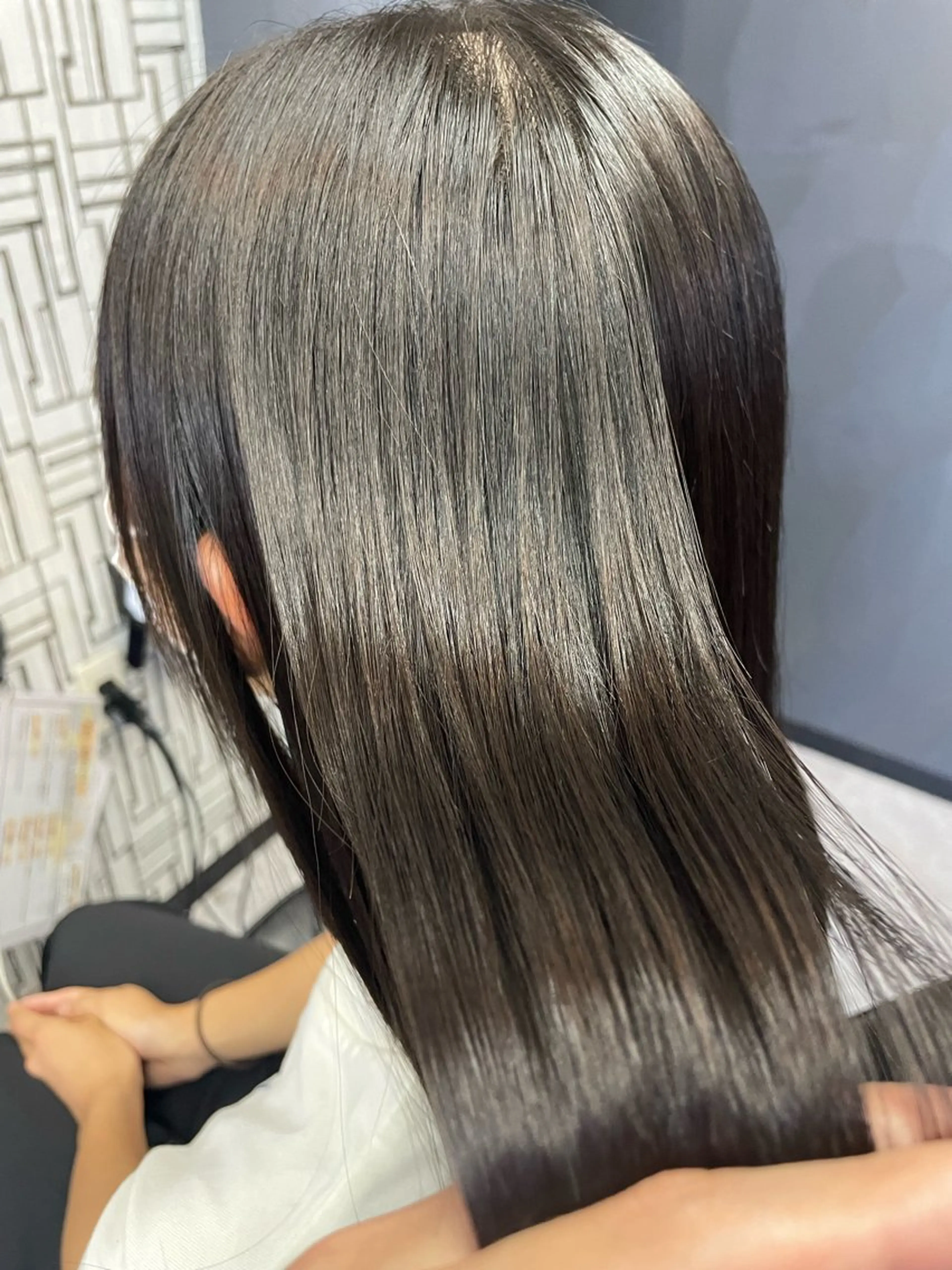 ロング 縮毛矯正 トリートメント カット 縮毛矯正 トリートメント 篠原 侑作のヘアスタイル