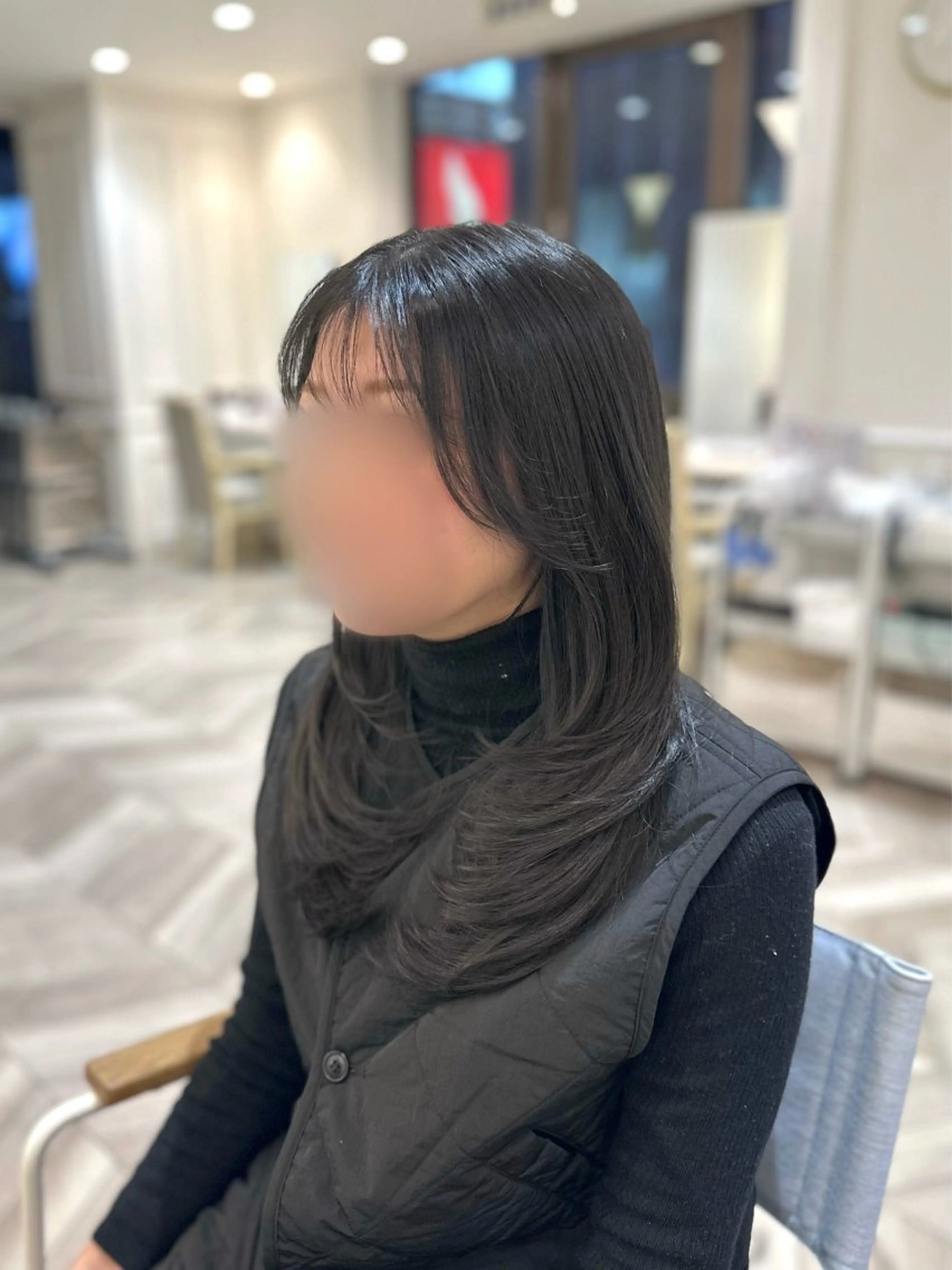 ロング 韓国ヘア 🇰🇷 RUKA 🩵🤍のヘアスタイル