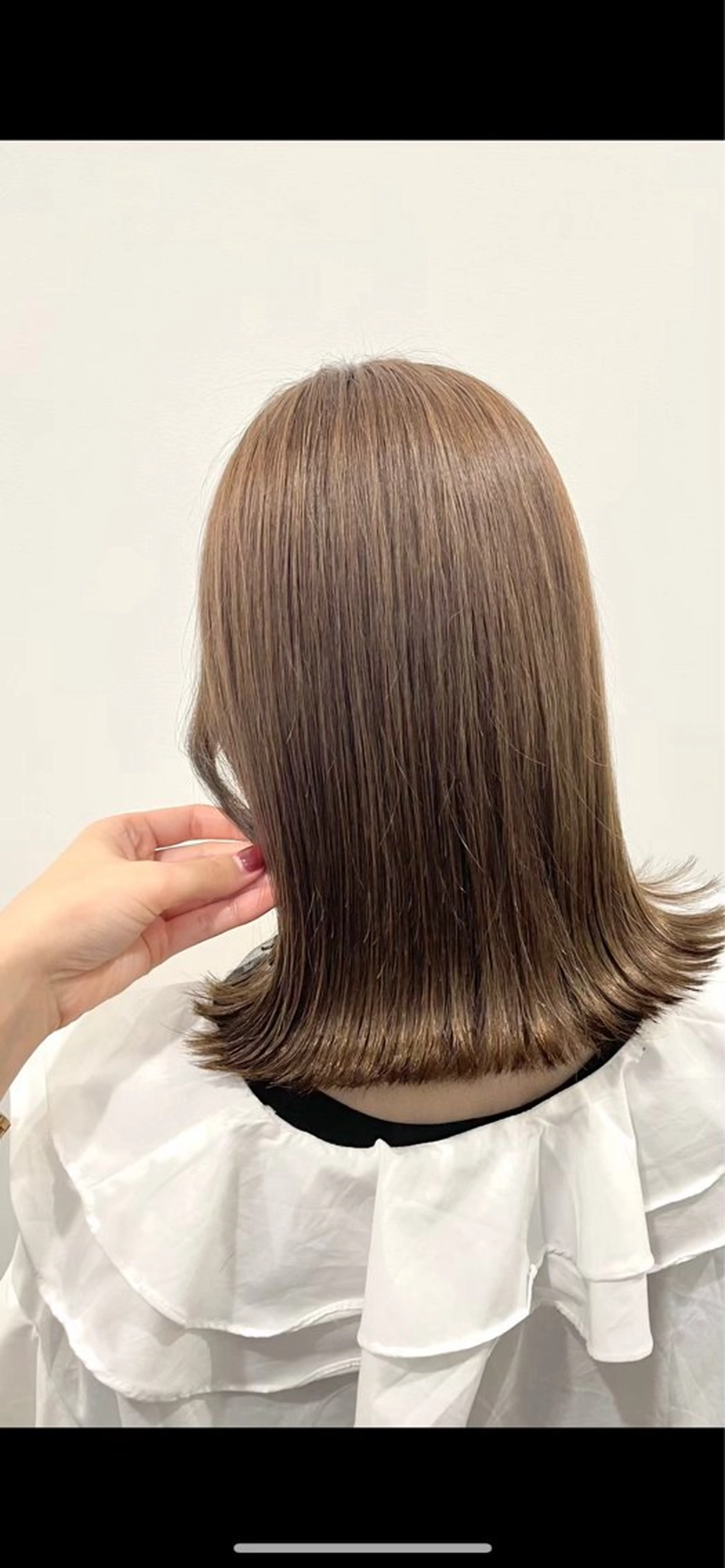 ミディアム カラー 韓国ヘア ‎⟡.·KANA🐥のヘアスタイル