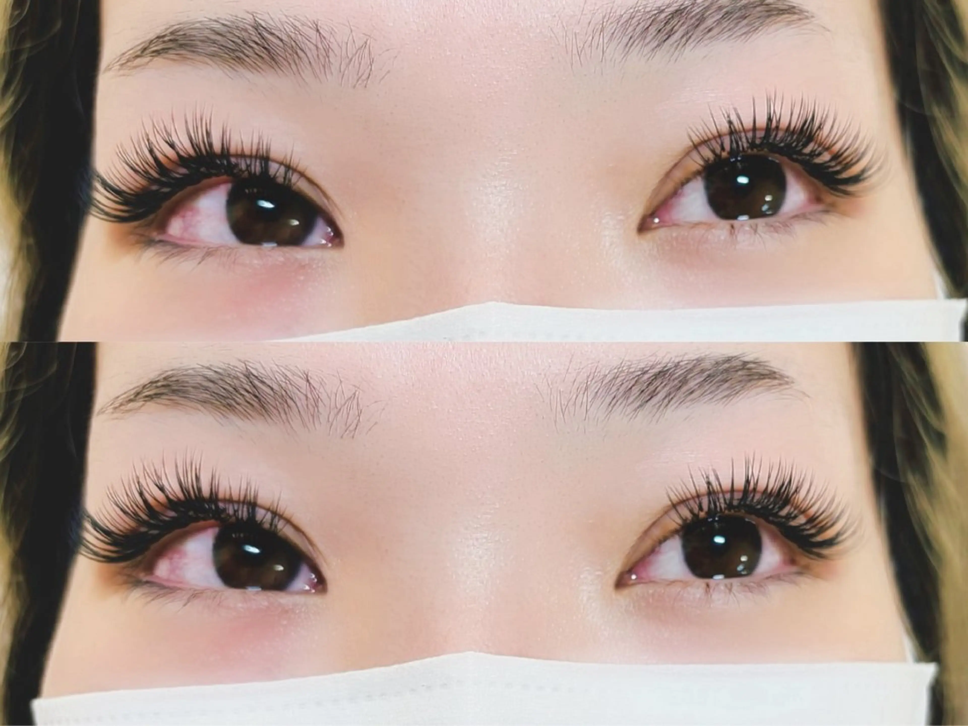 マツエク・マツパ 付け放題 バインドロック フラットラッシュ パリジェンヌラッシュリフト まつげパーマ マツエク リナ アメ村のマツエク・マツパデザイン