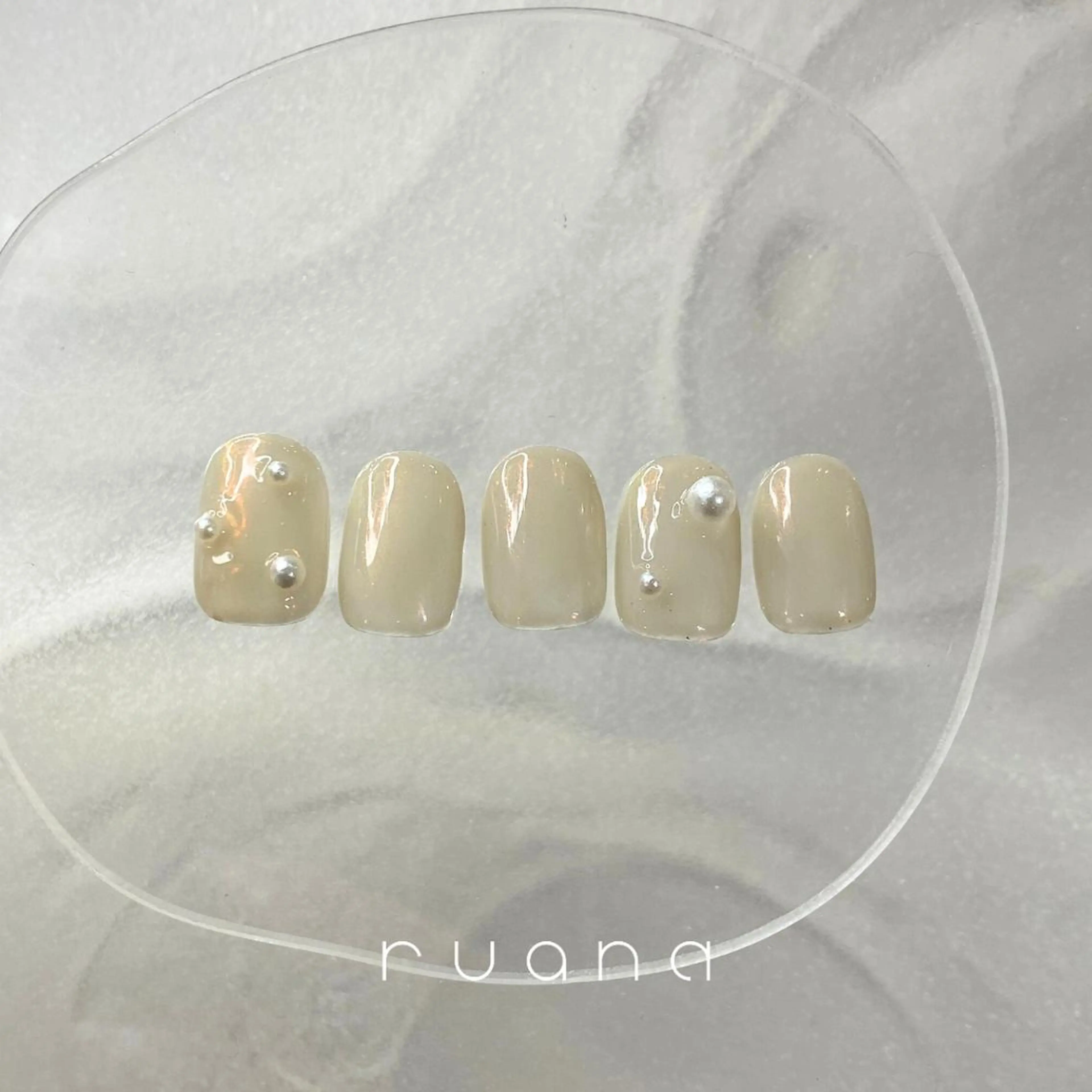 ネイル ハンドネイル 中西 心純愛のネイルデザイン