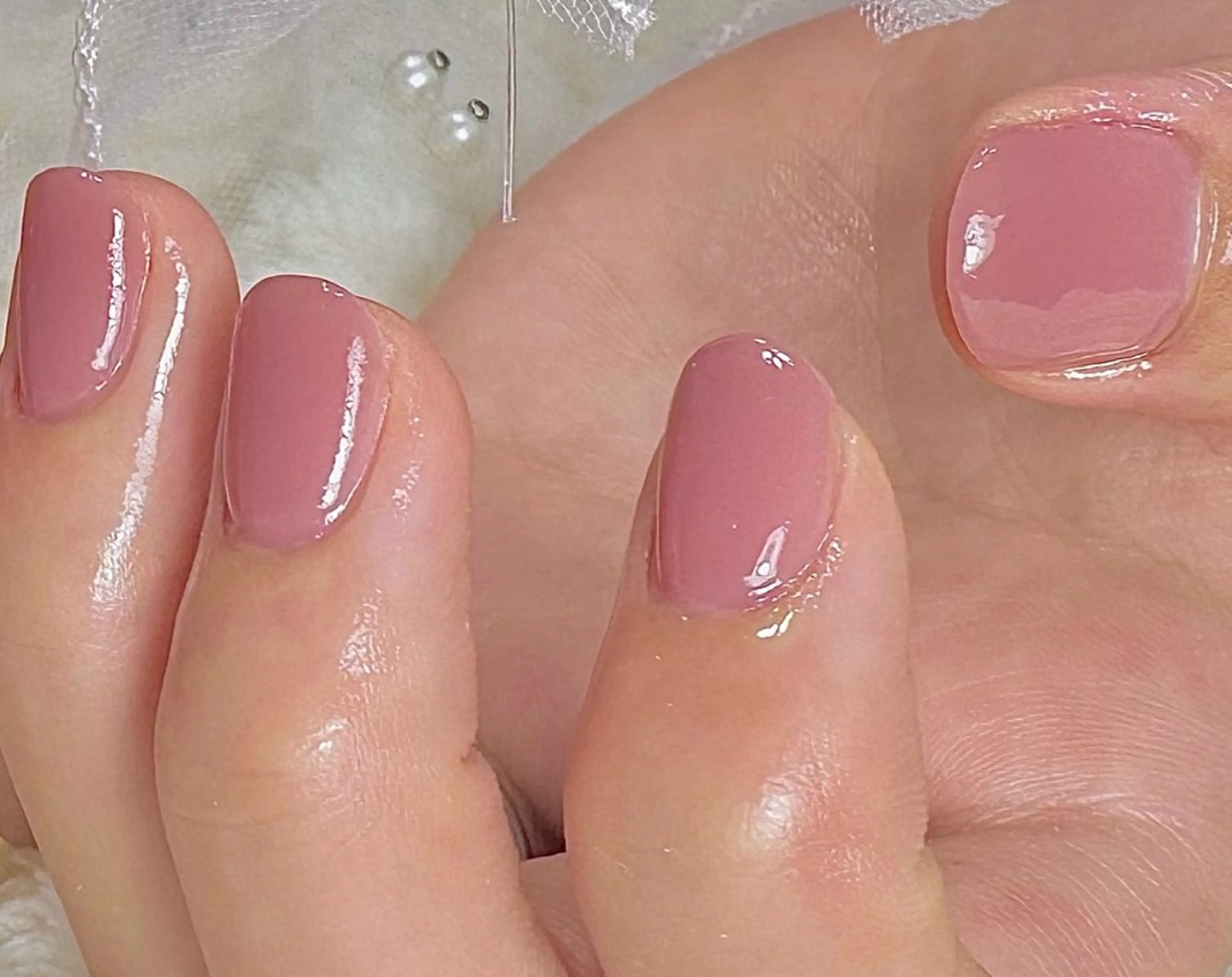 ネイル ワンカラーネイル LinoTino nailのネイルデザイン