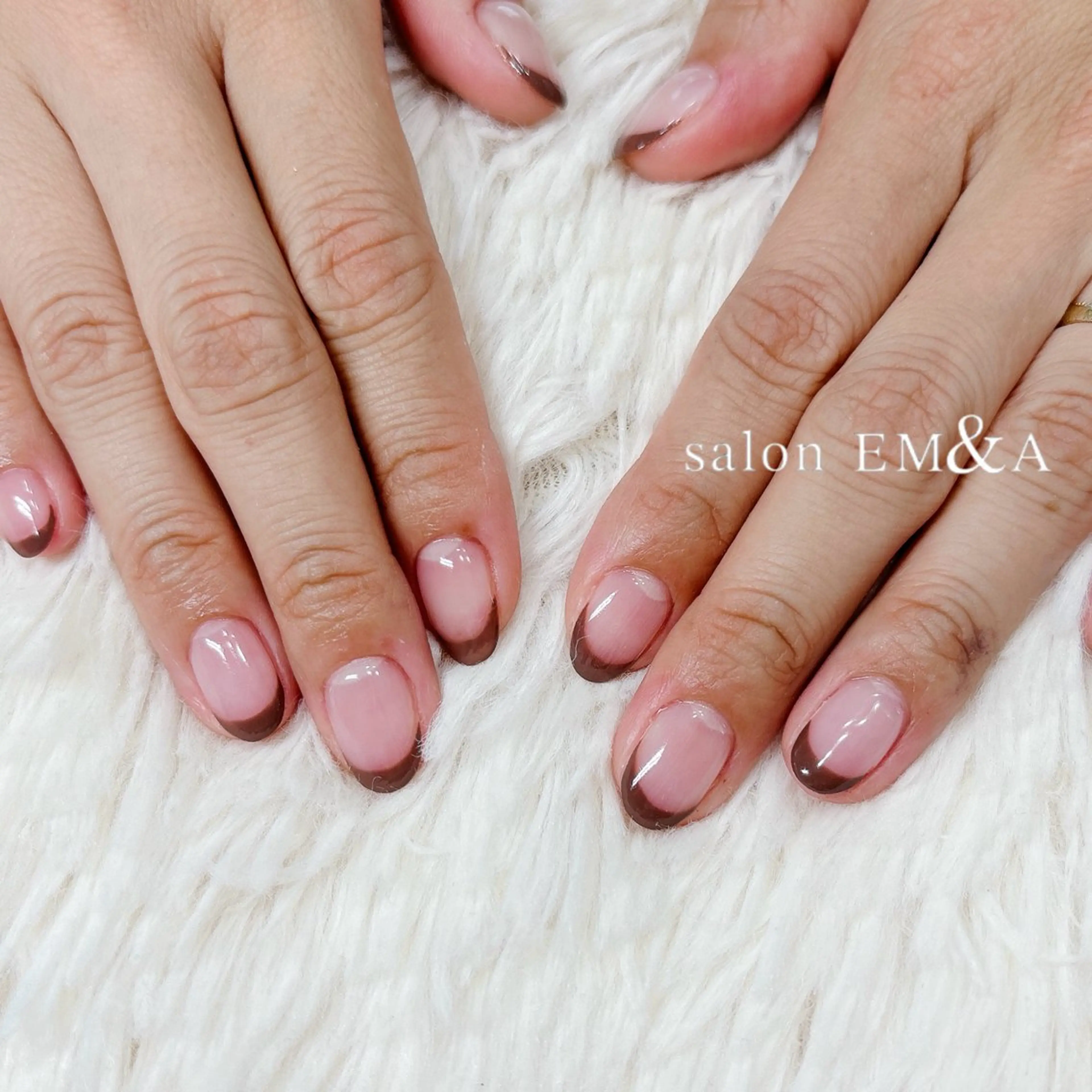 ネイル フレンチネイル salon EM&A emiのネイルデザイン