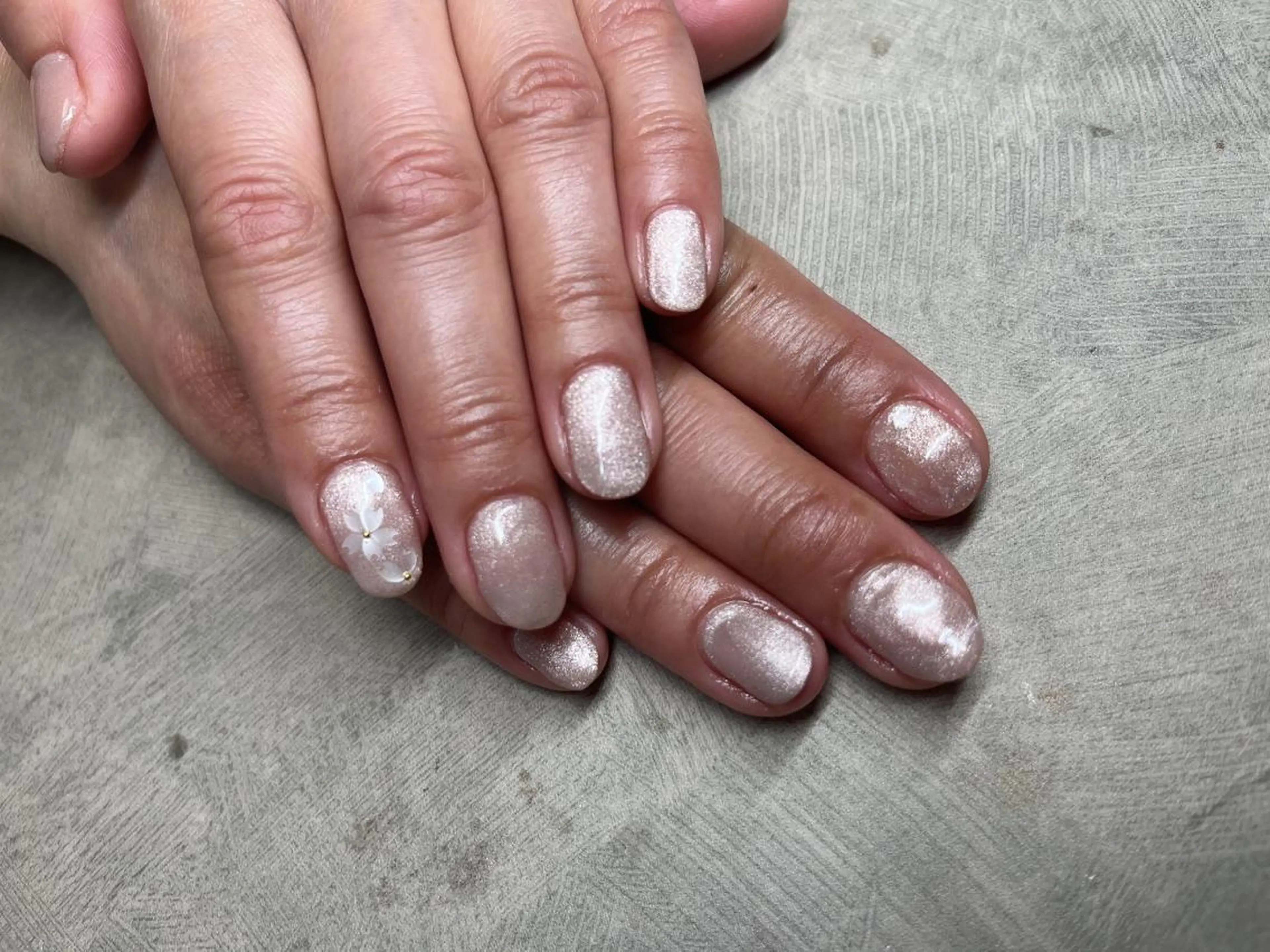 ネイル マグネットネイル ハンドネイル MIKA ♡のネイルデザイン