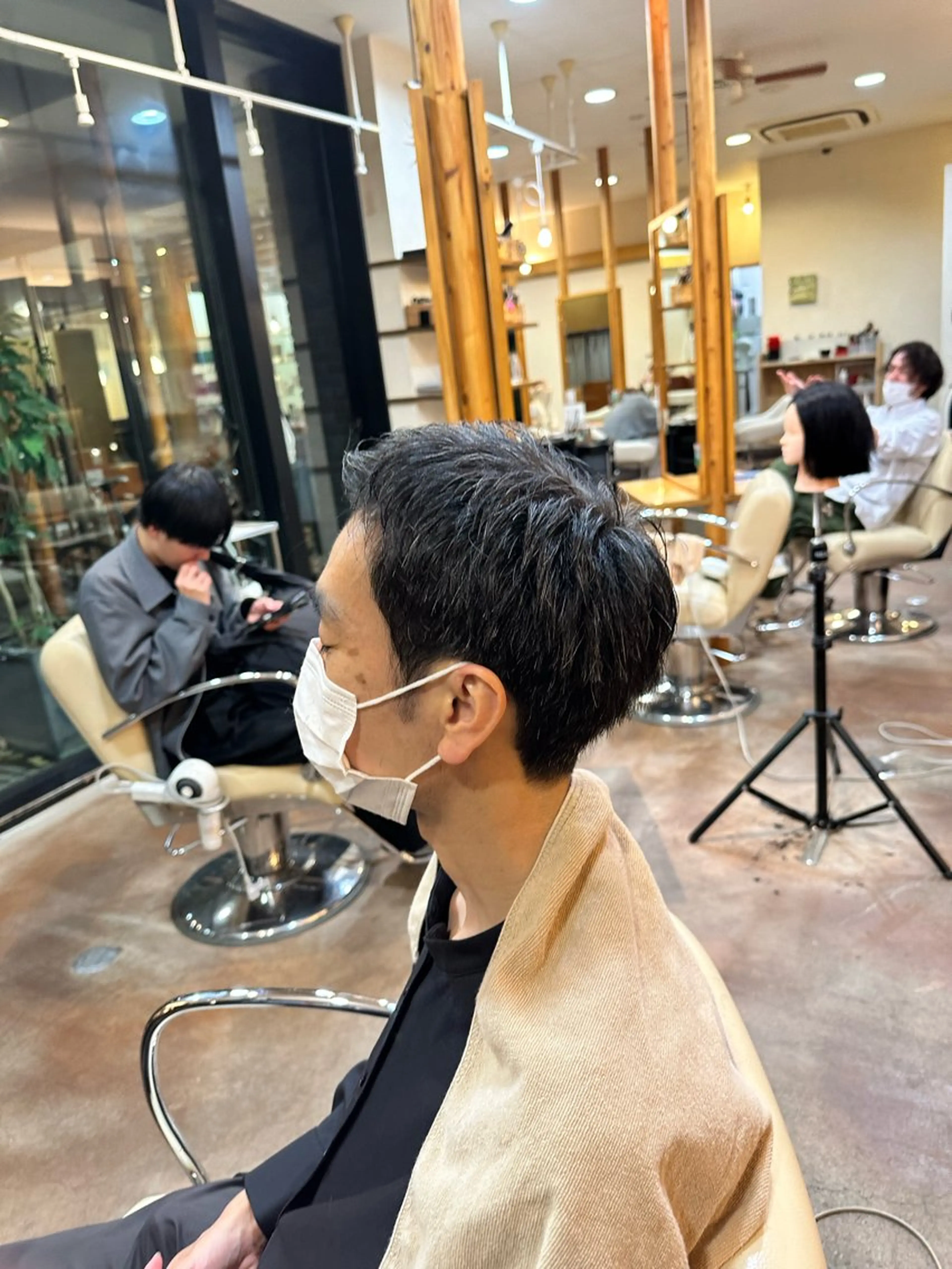 ショート メンズ Lit.自由が丘（SENJYU自由が丘）所属・【髪質改善/美髪】 ⭐️川嶋 陸央⭐️のヘアスタイル