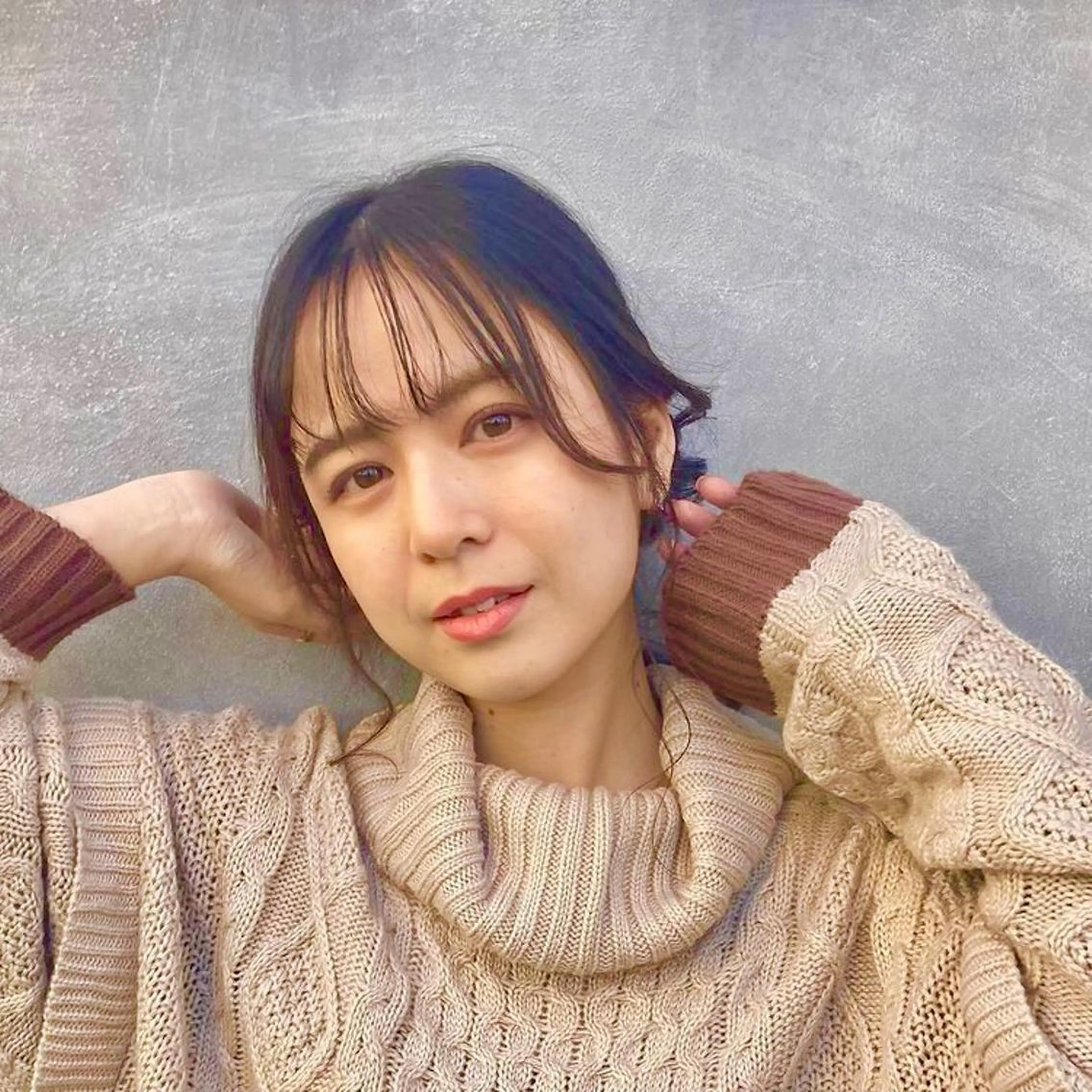 カラー 片柳 美友季のヘアスタイル