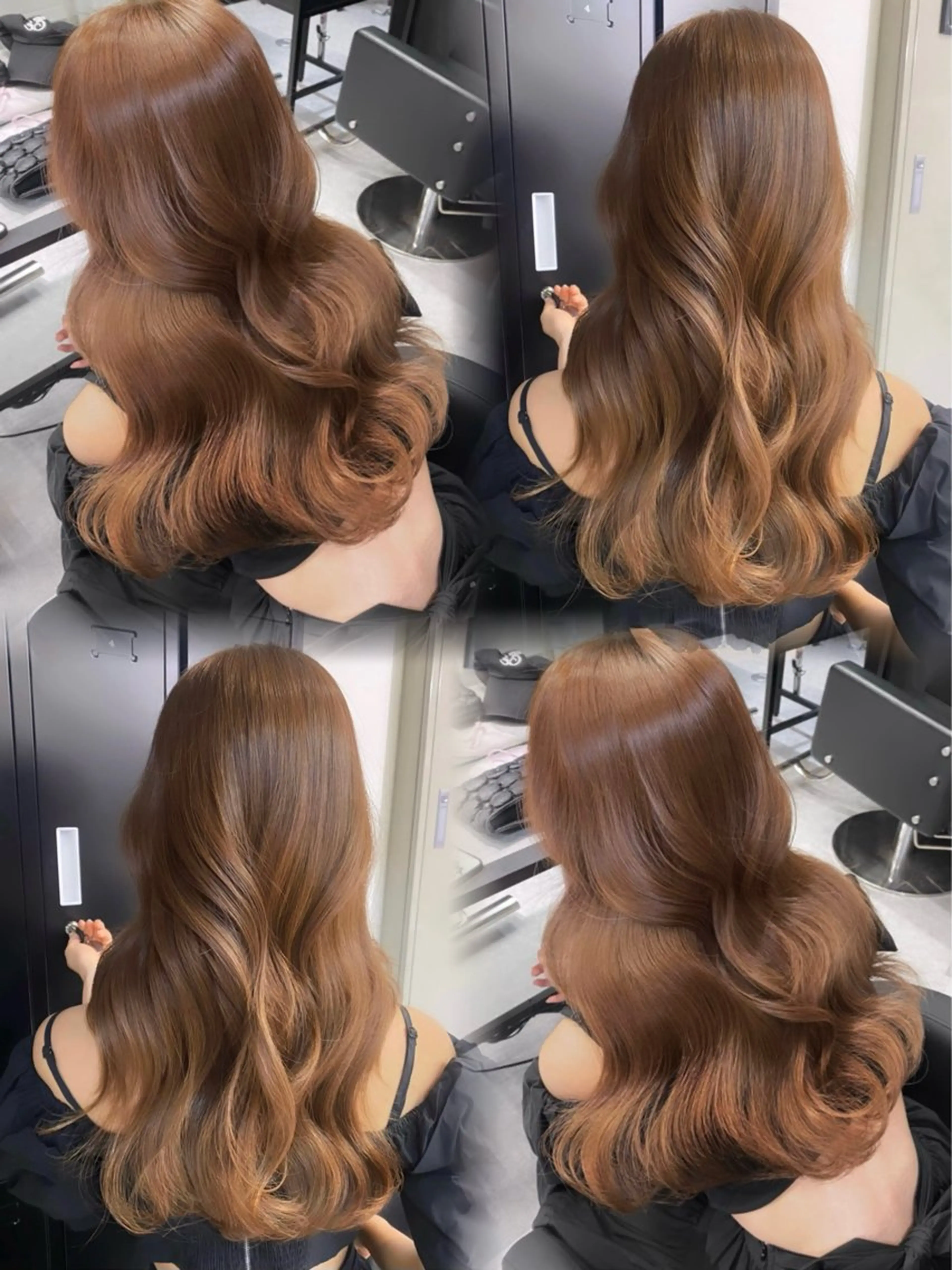 ロング カラー ベージュカラー ブリーチ ブラウンカラー ミルクティーベージュ 名古屋栄♡PELE/ ブリーチ/ハイトーンのヘアスタイル