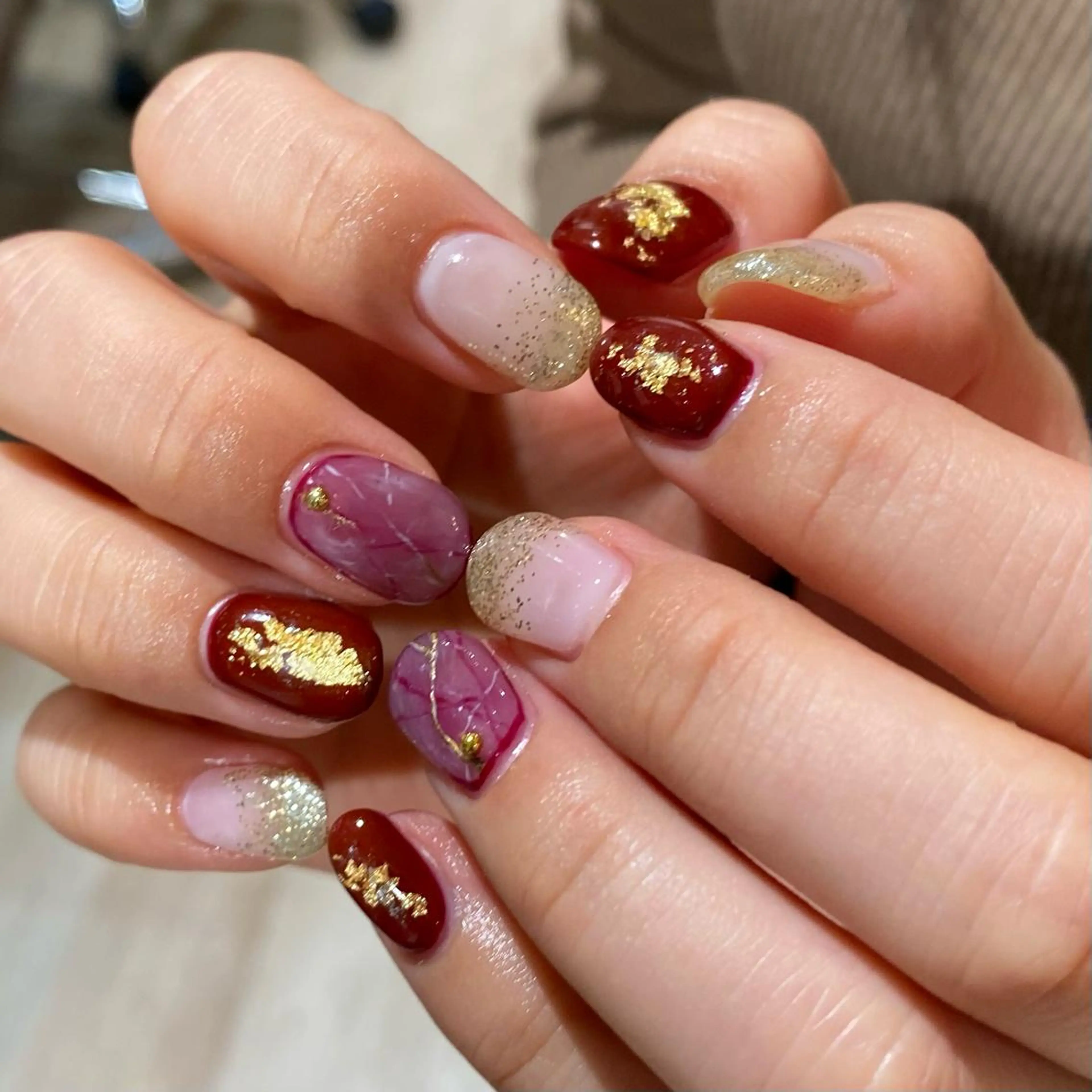 ネイル アートネイル 成人式 フットネイル ジェルネイル 卒業式 niconail 千歳烏山店所属・niconail 🧣ayu 📍烏山のネイルデザイン