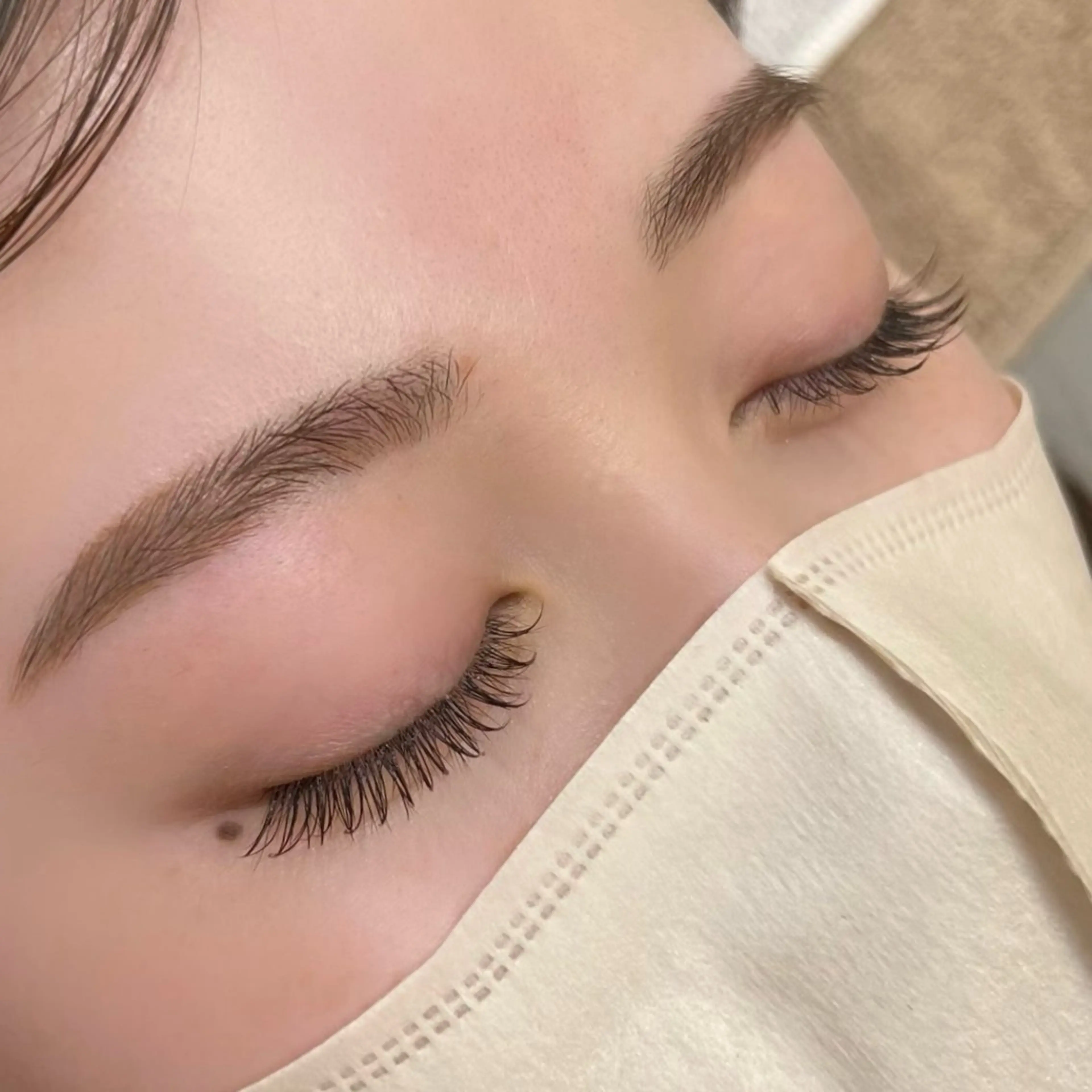 マツエク・マツパ フラットラッシュ Cherie  2nd所属・Cherie 2nd Miraiのマツエク・マツパデザイン