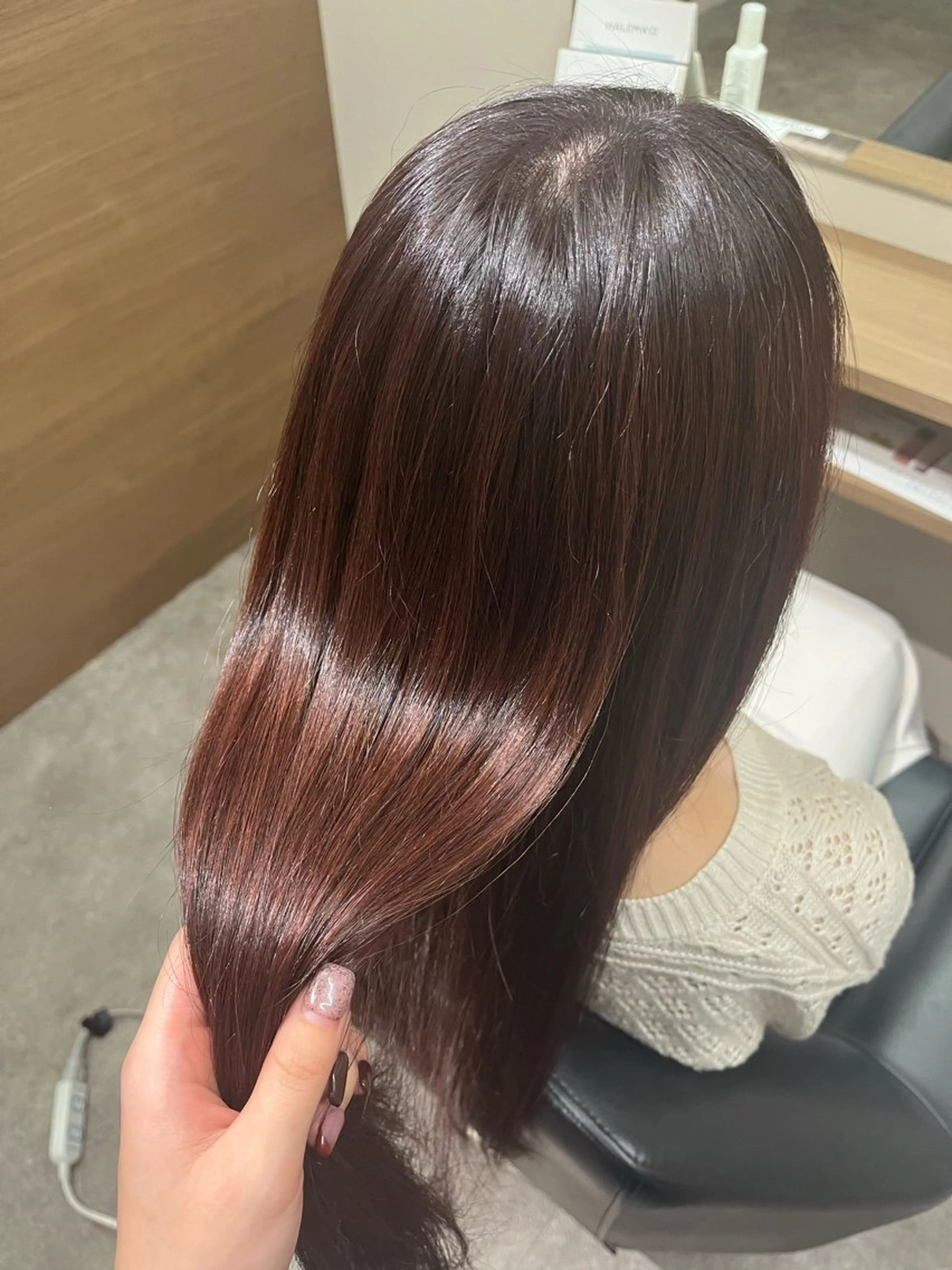 カラー 骨格/顔型/パーソナ ルカラー診断/中野のヘアスタイル