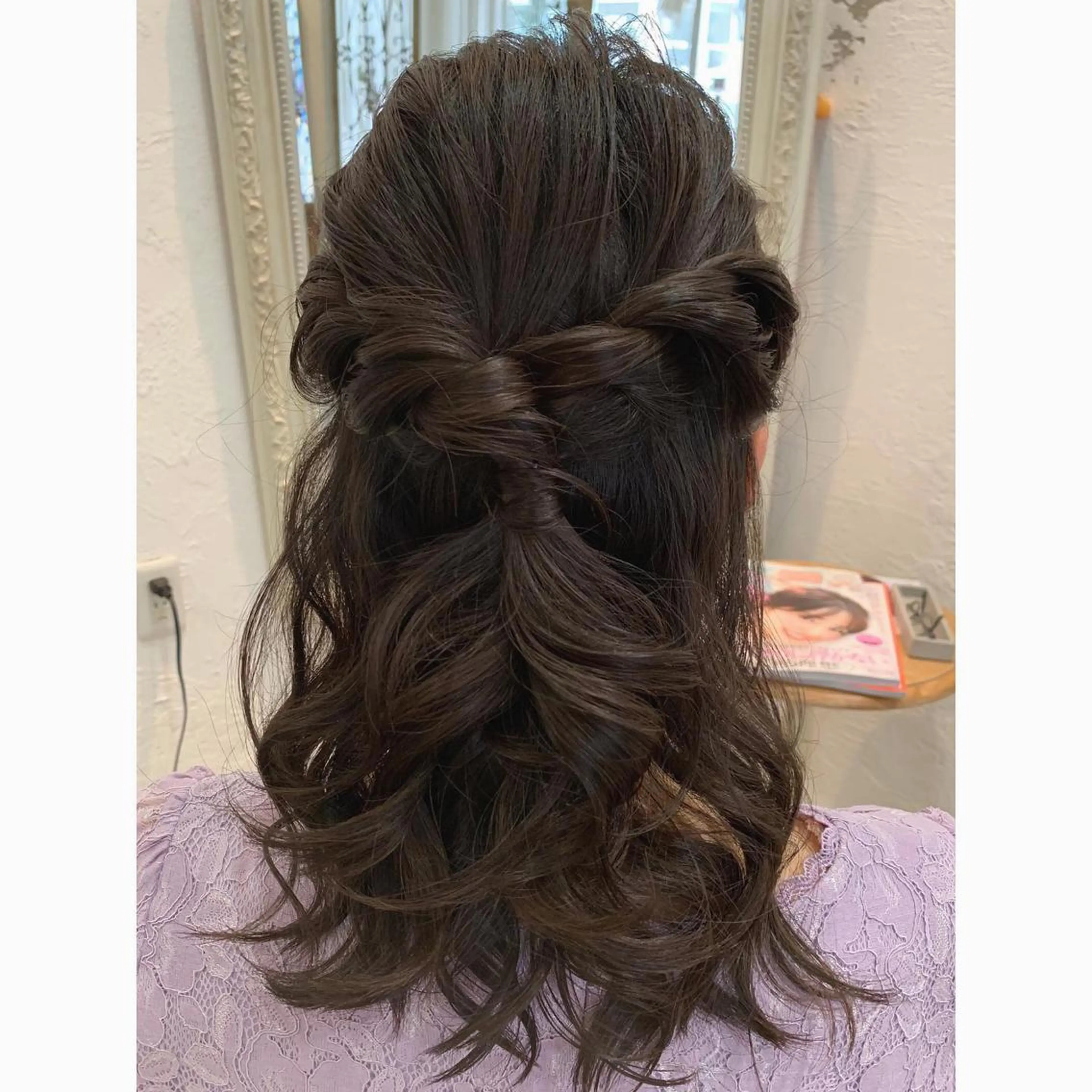 ヘアアレンジ fio マナミのヘアスタイル