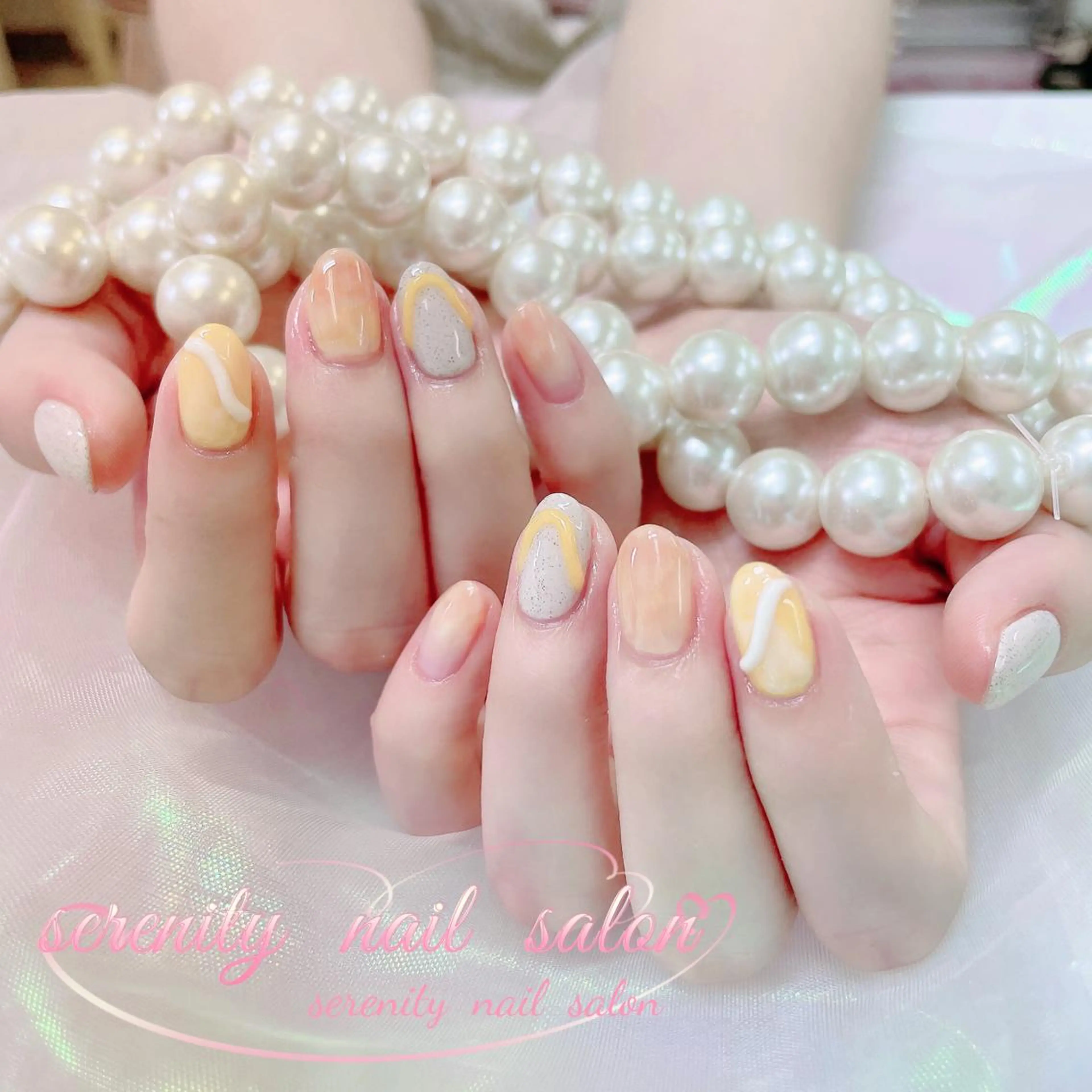 ネイル ハンドネイル ハンドケア ✨Serenity Nail salonのネイルデザイン