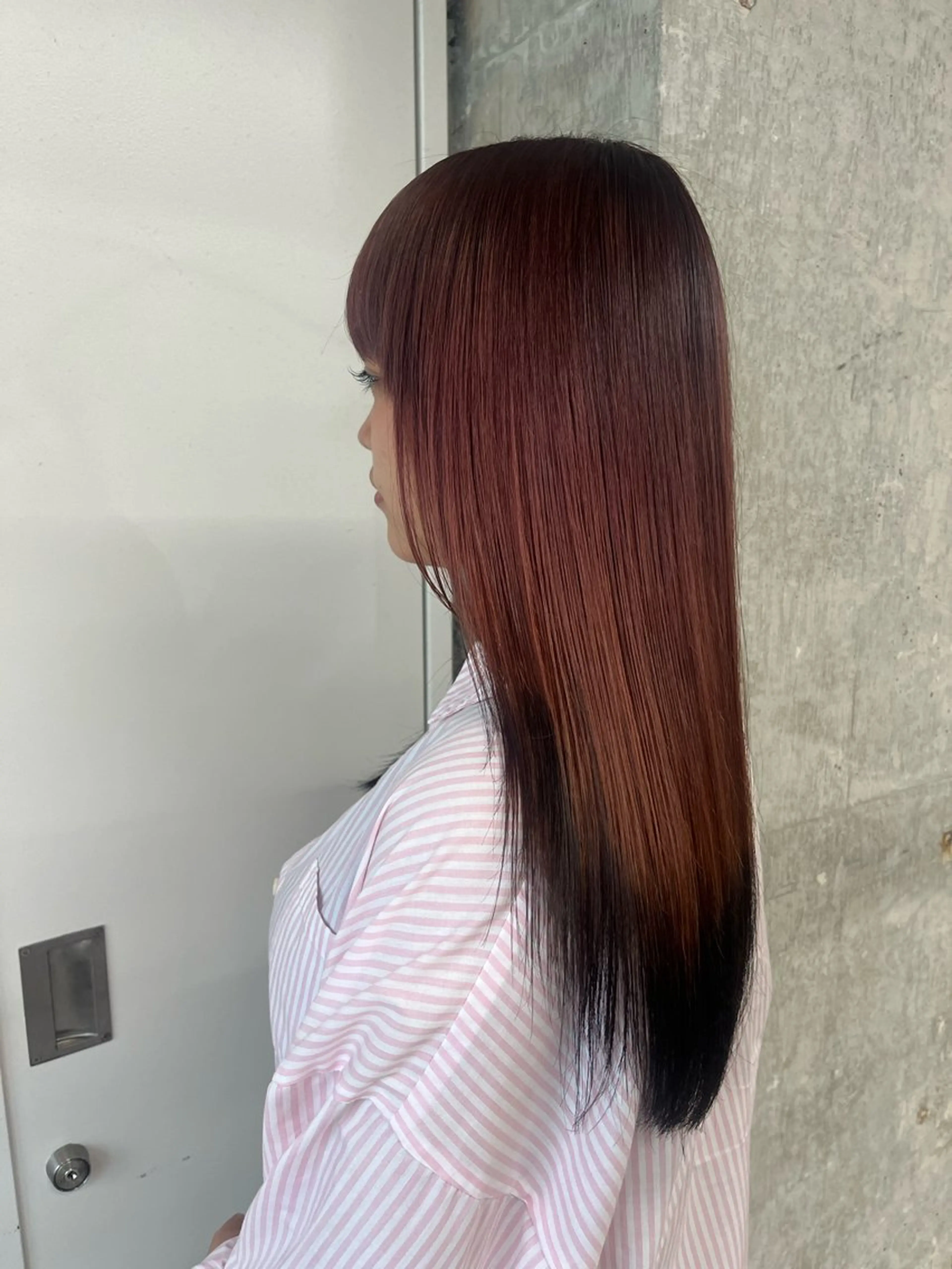 ロング tenn所属・小長谷 夕菜のヘアスタイル