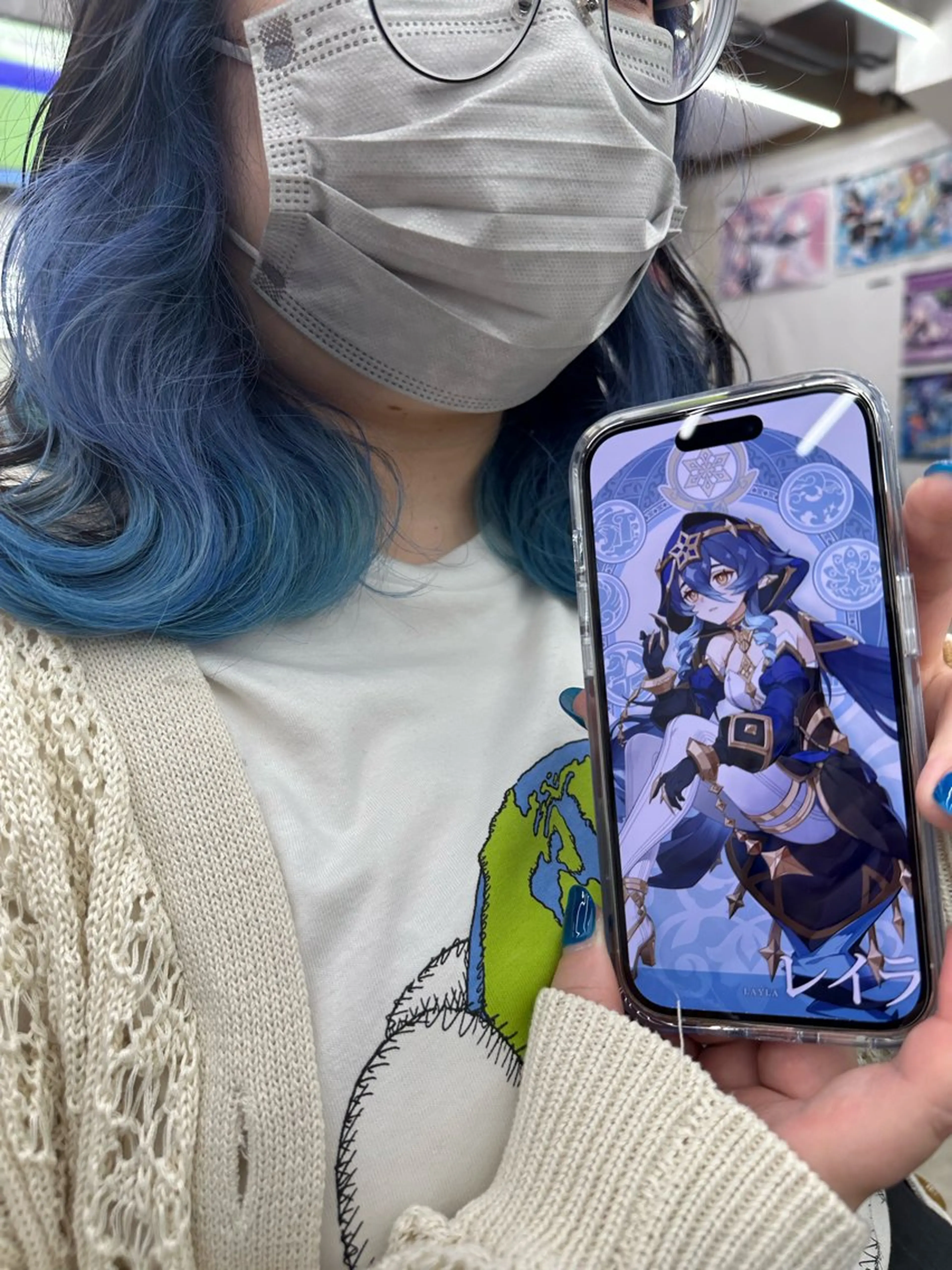 ミディアム カラー あらげ 🌈推しカラー🌈ᵕのヘアスタイル