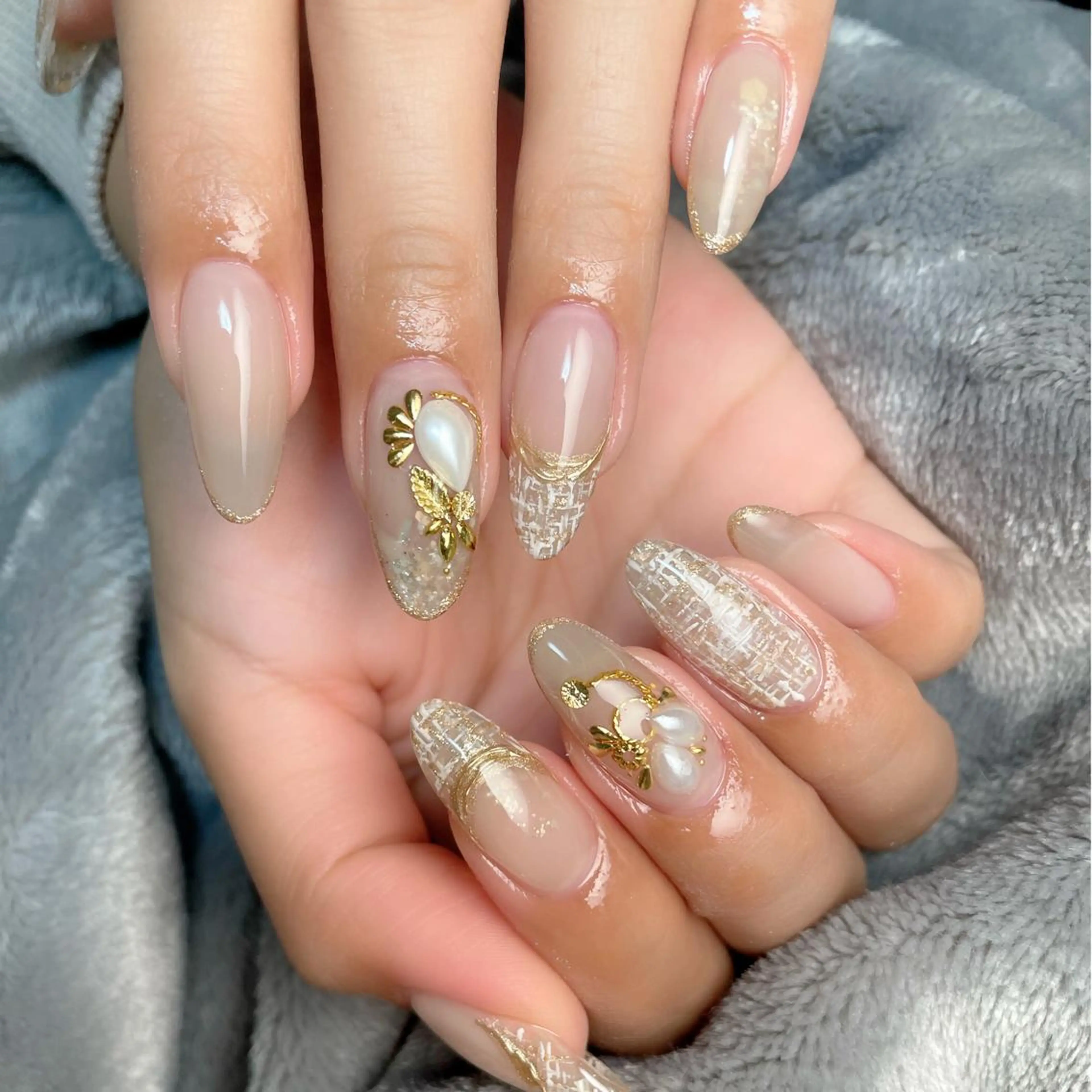 ロング ネイル 下妻市ﾈｲﾙｻﾛﾝ M_styleのネイルデザイン