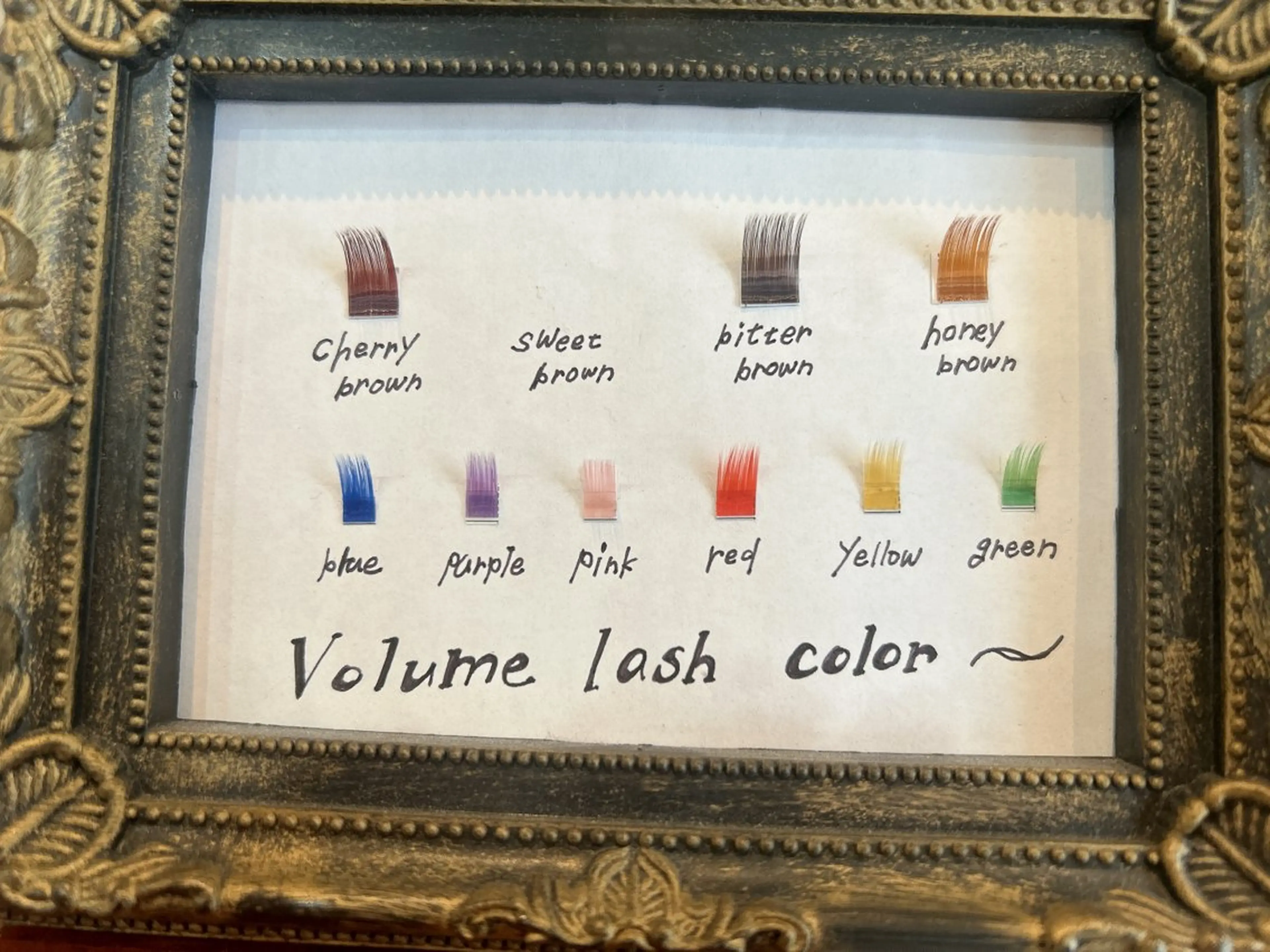 マツエク・マツパ ボリュームラッシュ YAMAZAKI .のマツエク・マツパデザイン