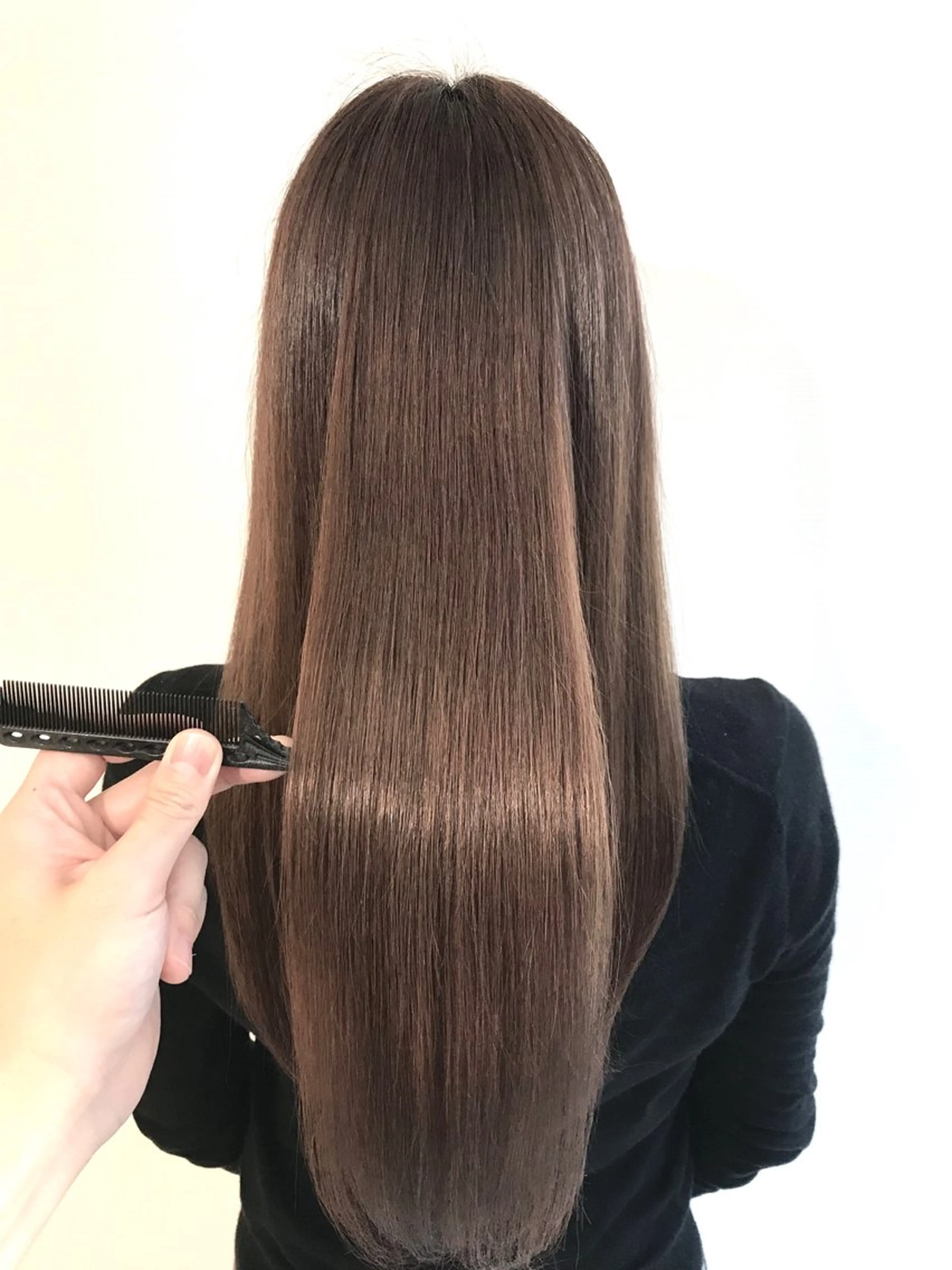 ロング カラー 髪質改善 トリートメント 🌈ハイトーン髪質改 善🌈polon🌟のヘアスタイル