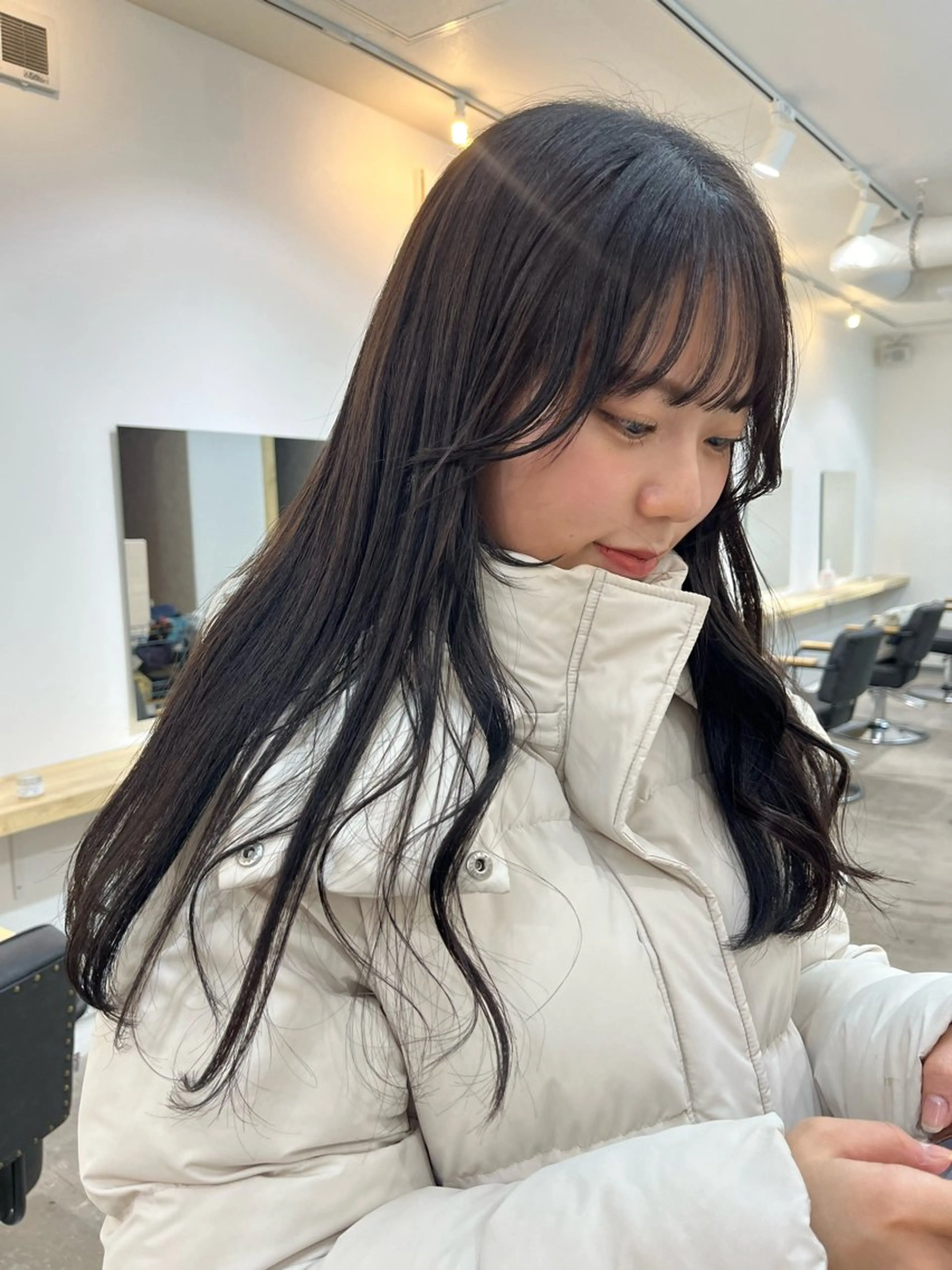 ロング カラー カット ヘアカラー トリートメント 🌼sunc HINAMI🌼のヘアスタイル