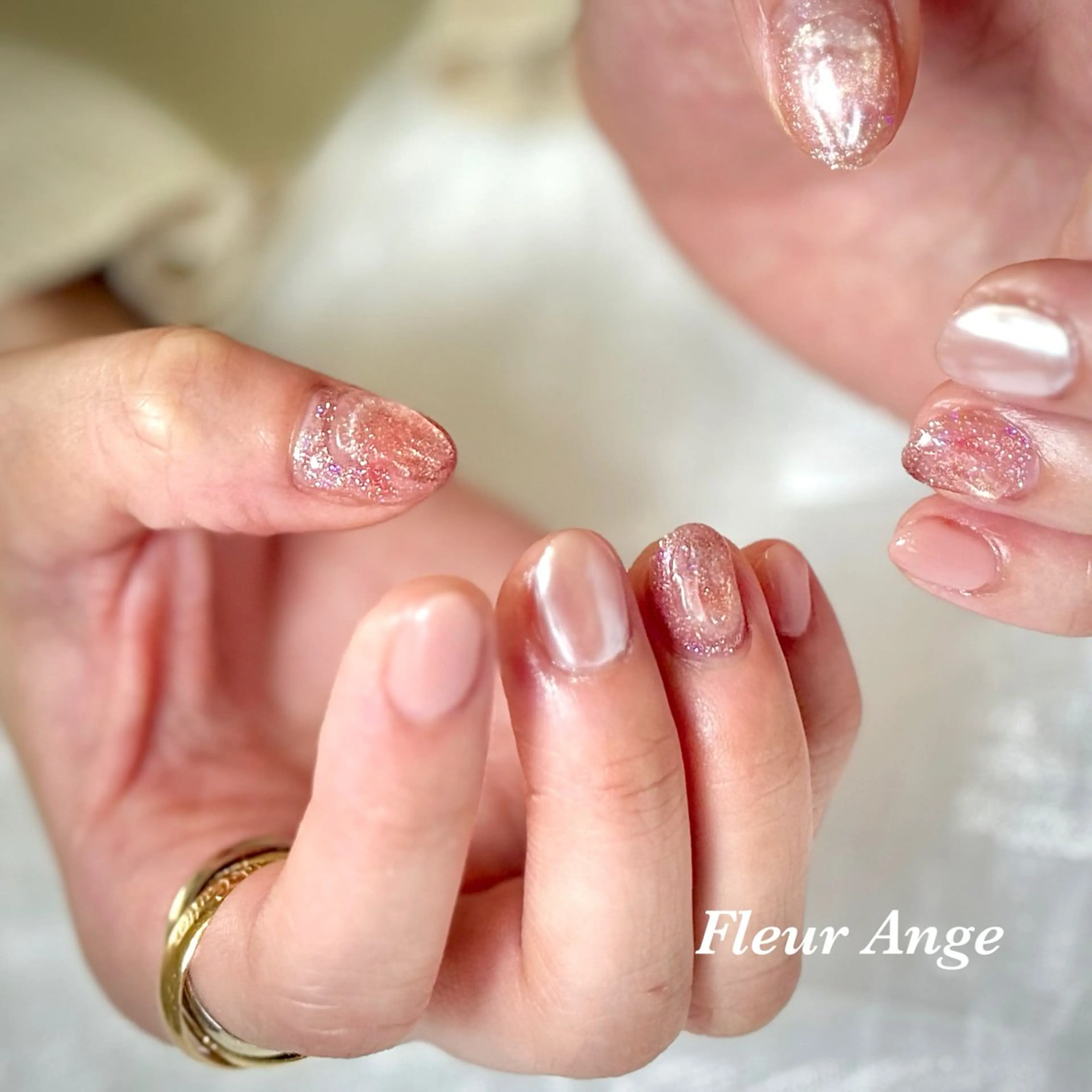 ネイル ハンドネイル Fleur Ange nail salonのネイルデザイン